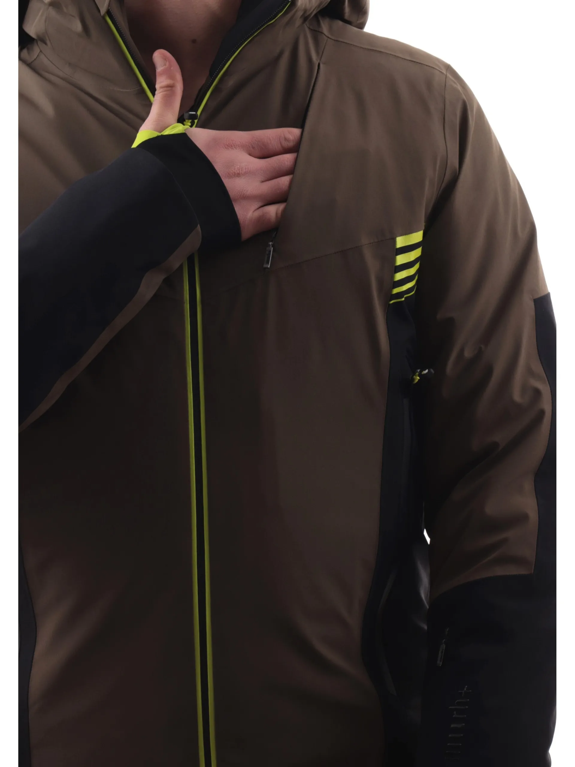 ZERORH+ Abbigliamento|Giubbini*Giacca sci ZeroRH verde da uomo Adler INU3134