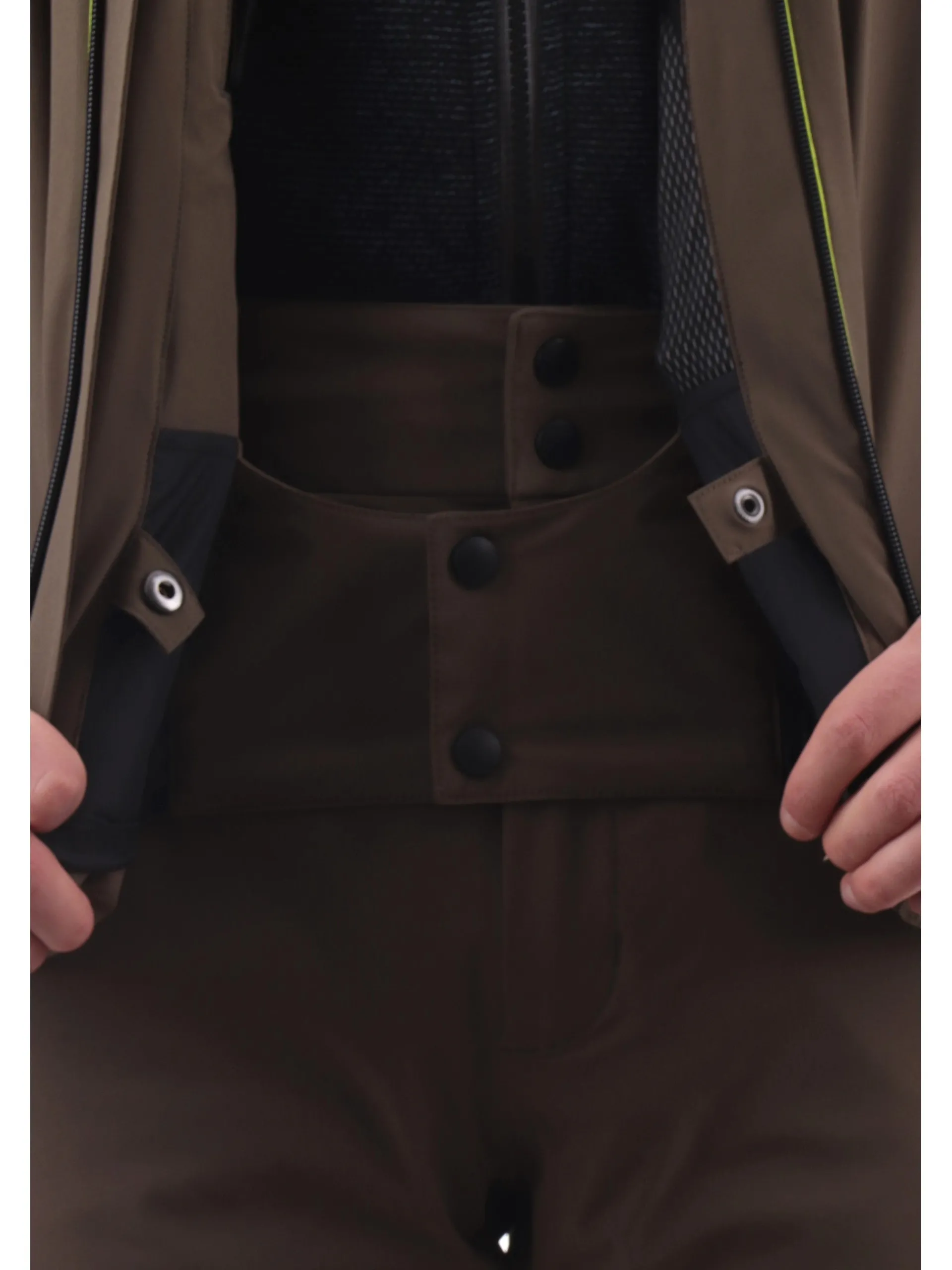 ZERORH+ Abbigliamento|Giubbini*Giacca sci ZeroRH verde da uomo Adler INU3134