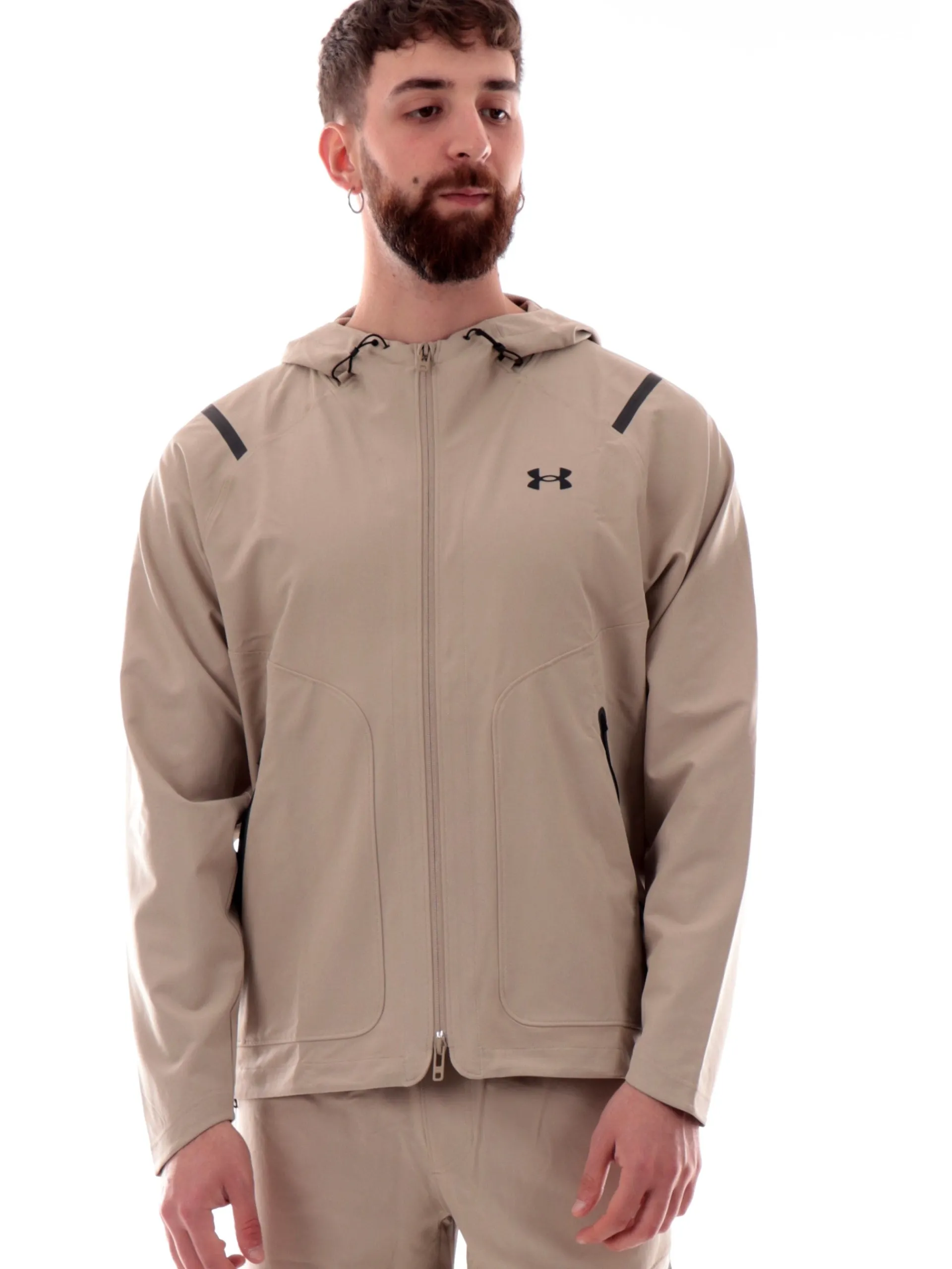 UNDER ARMOUR Giubbini*Giacca tecnica beige da uomo Unstoppable 13893540