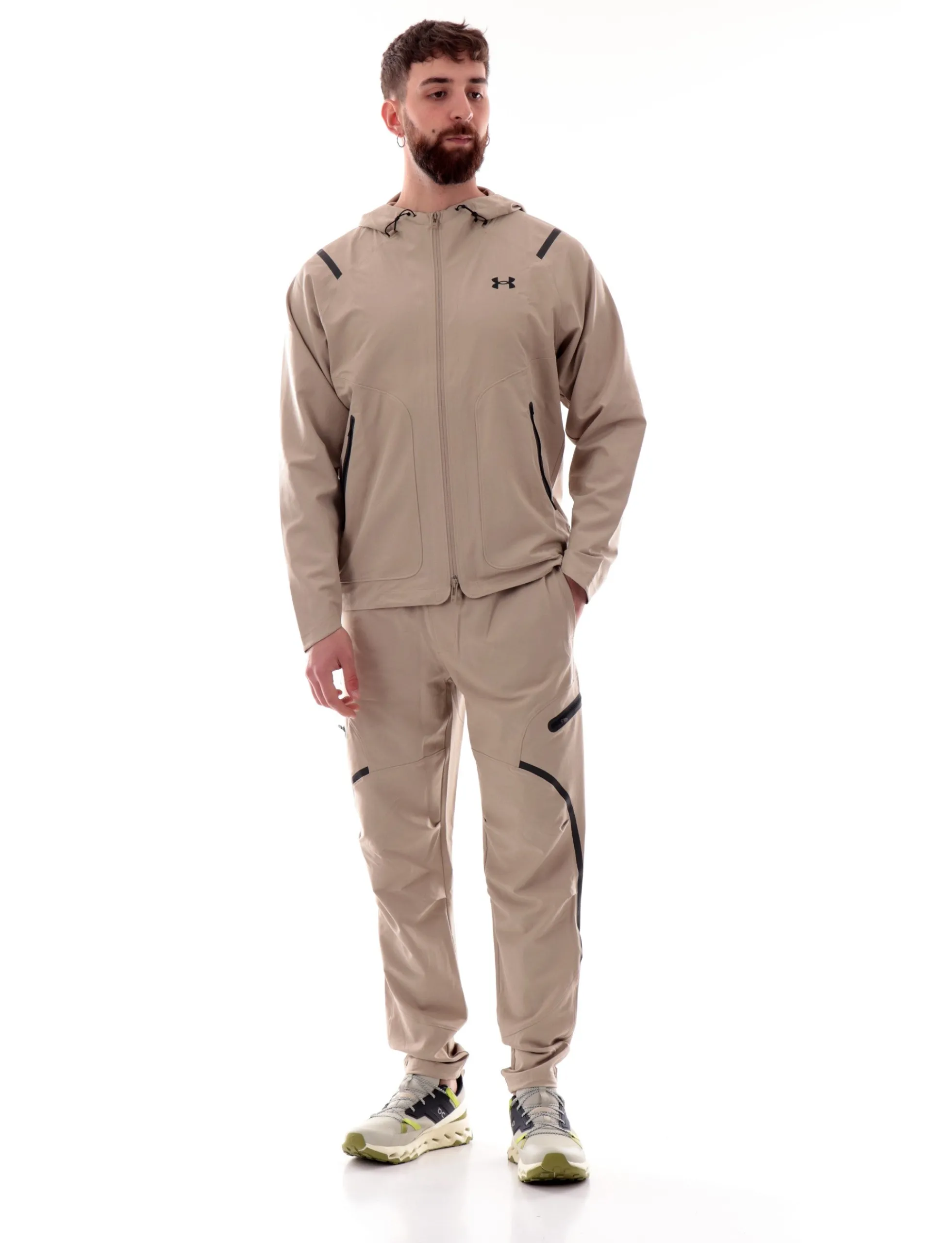 UNDER ARMOUR Giubbini*Giacca tecnica beige da uomo Unstoppable 13893540