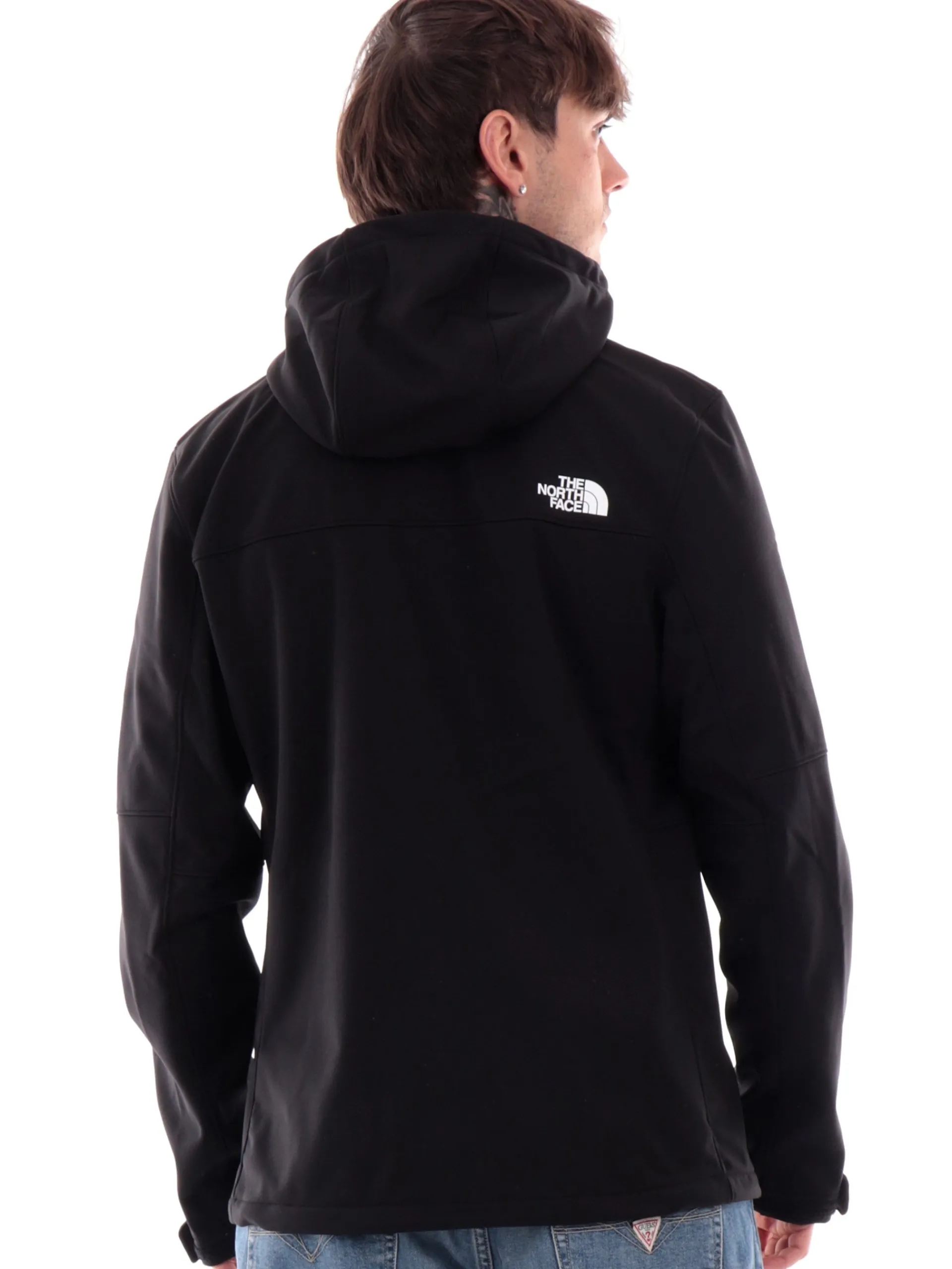 THE NORTH FACE Giubbini*Giacca nera da uomo Diablo Softshell Detach NF0A7ZFS