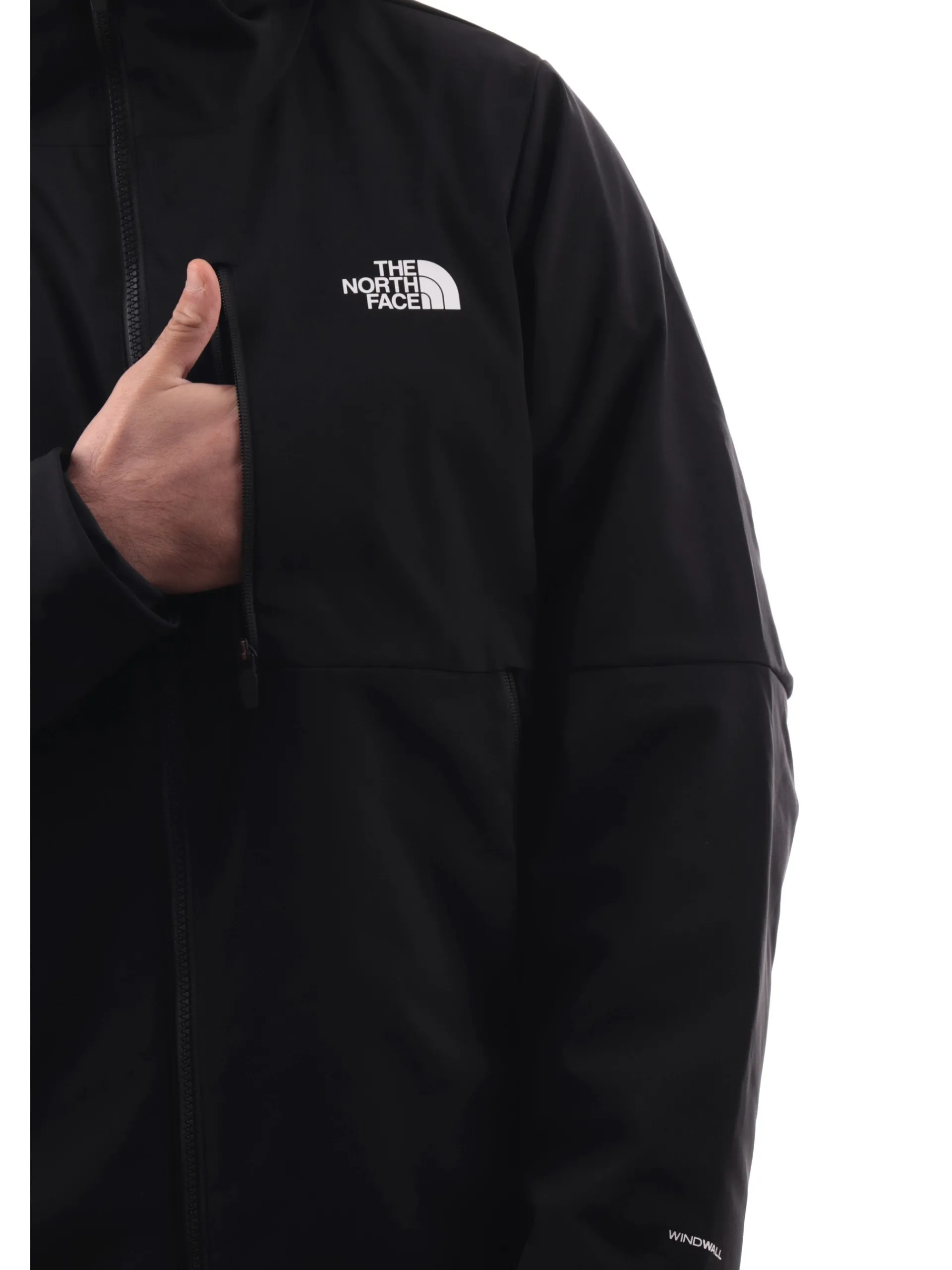 THE NORTH FACE Giubbini*Giacca nera da uomo Apex Elevation NF0A84IF