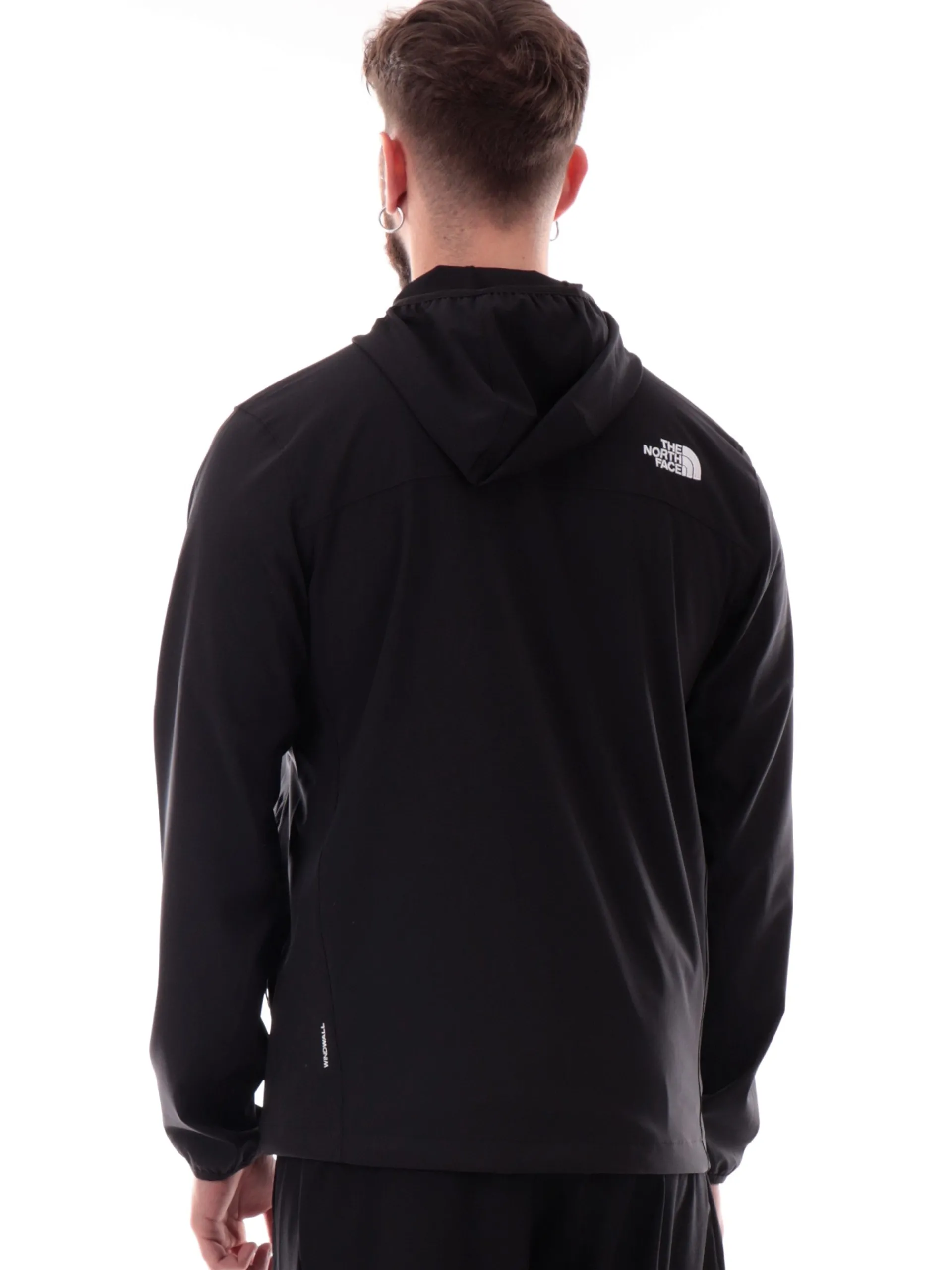 THE NORTH FACE Giubbini*Giacca Nimble Hoodie nera da uomo tessuto tecnico NF0A8CD6