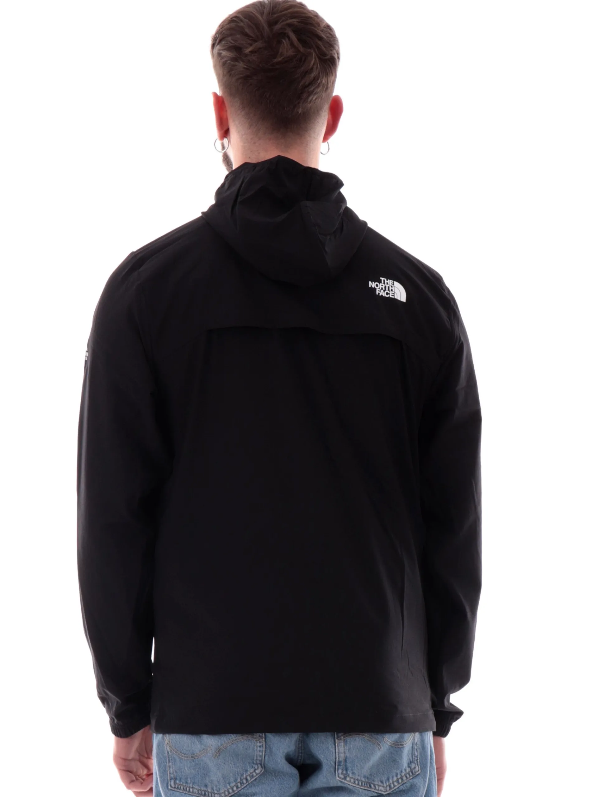 THE NORTH FACE Giubbini*Giacca tecnica nera da uomo trekking con cappuccio NF0A8BP1