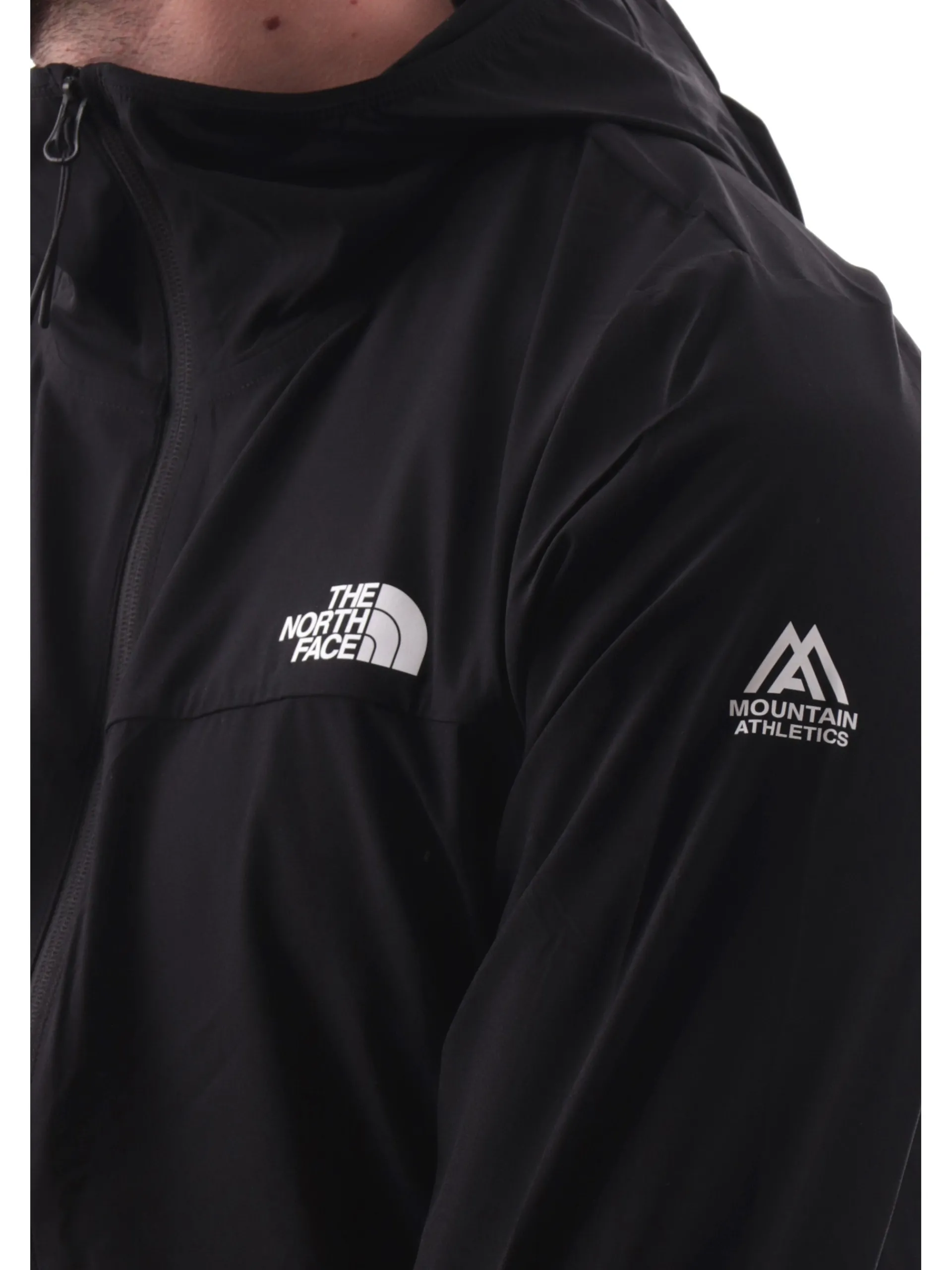 THE NORTH FACE Giubbini*Giacca tecnica nera da uomo trekking con cappuccio NF0A8BP1