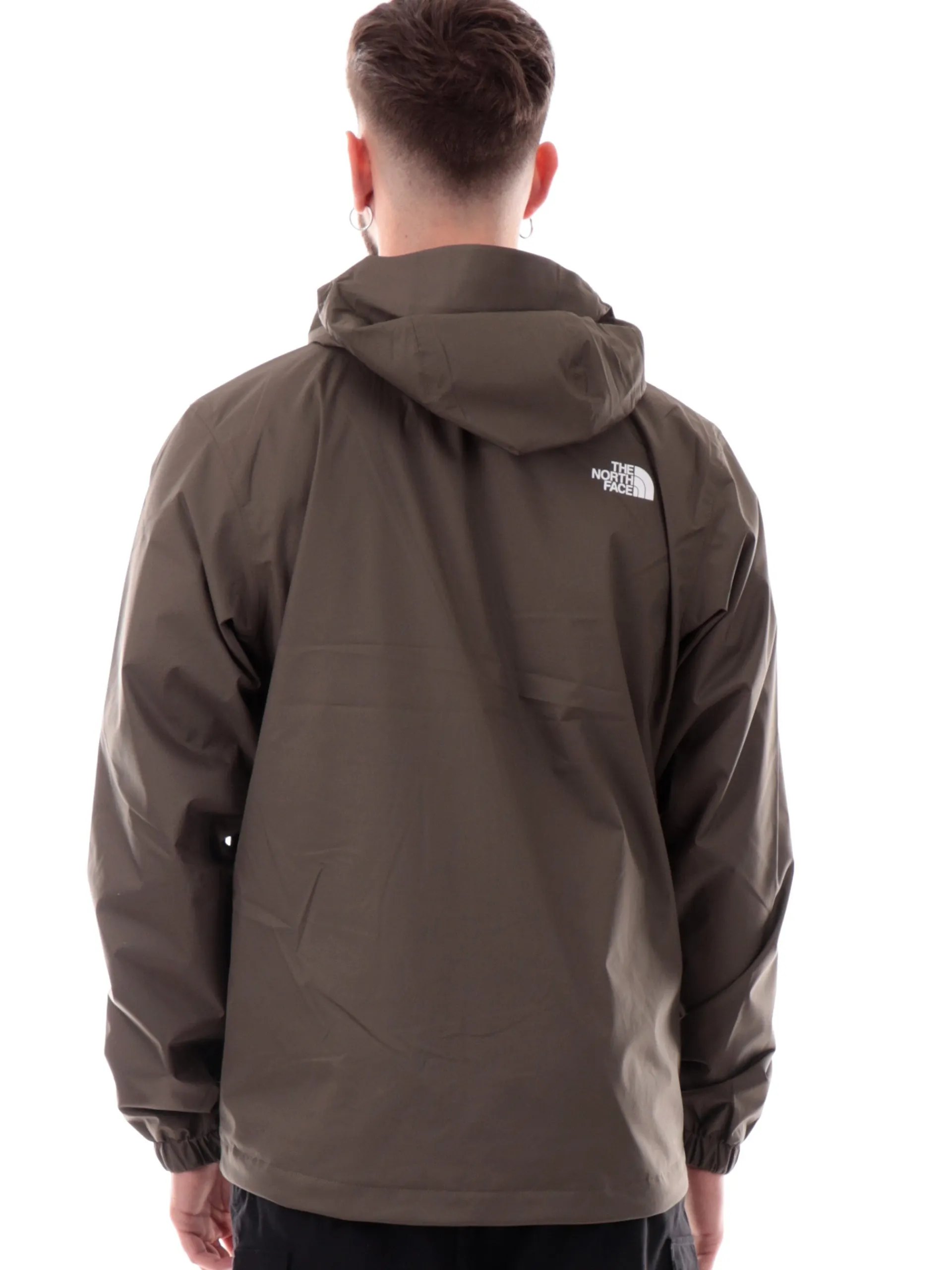 THE NORTH FACE Giubbini*Giacca tecnica Quest verde da uomo full zip con cappuccio NF00A8AZ