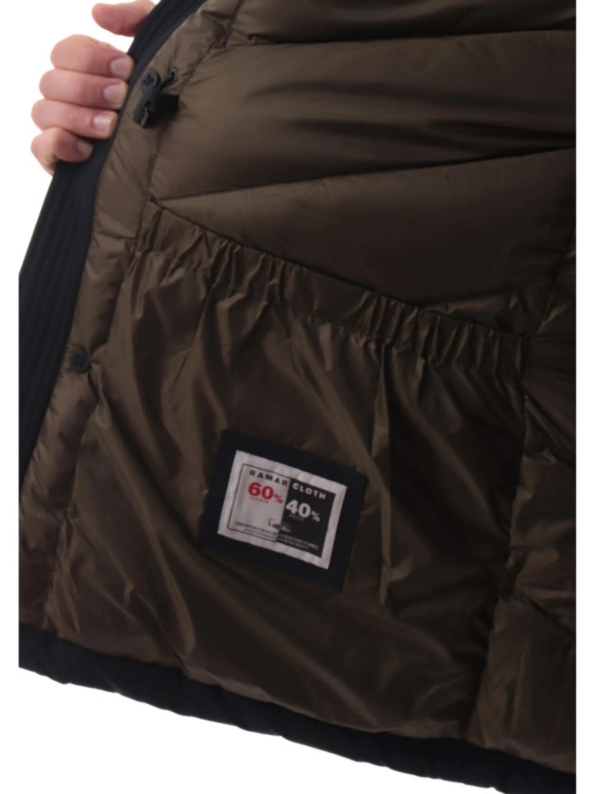 WOOLRICH Giubbotti*Giacca blu da uomo Ramar Arctic Parka 0866MRUT0001