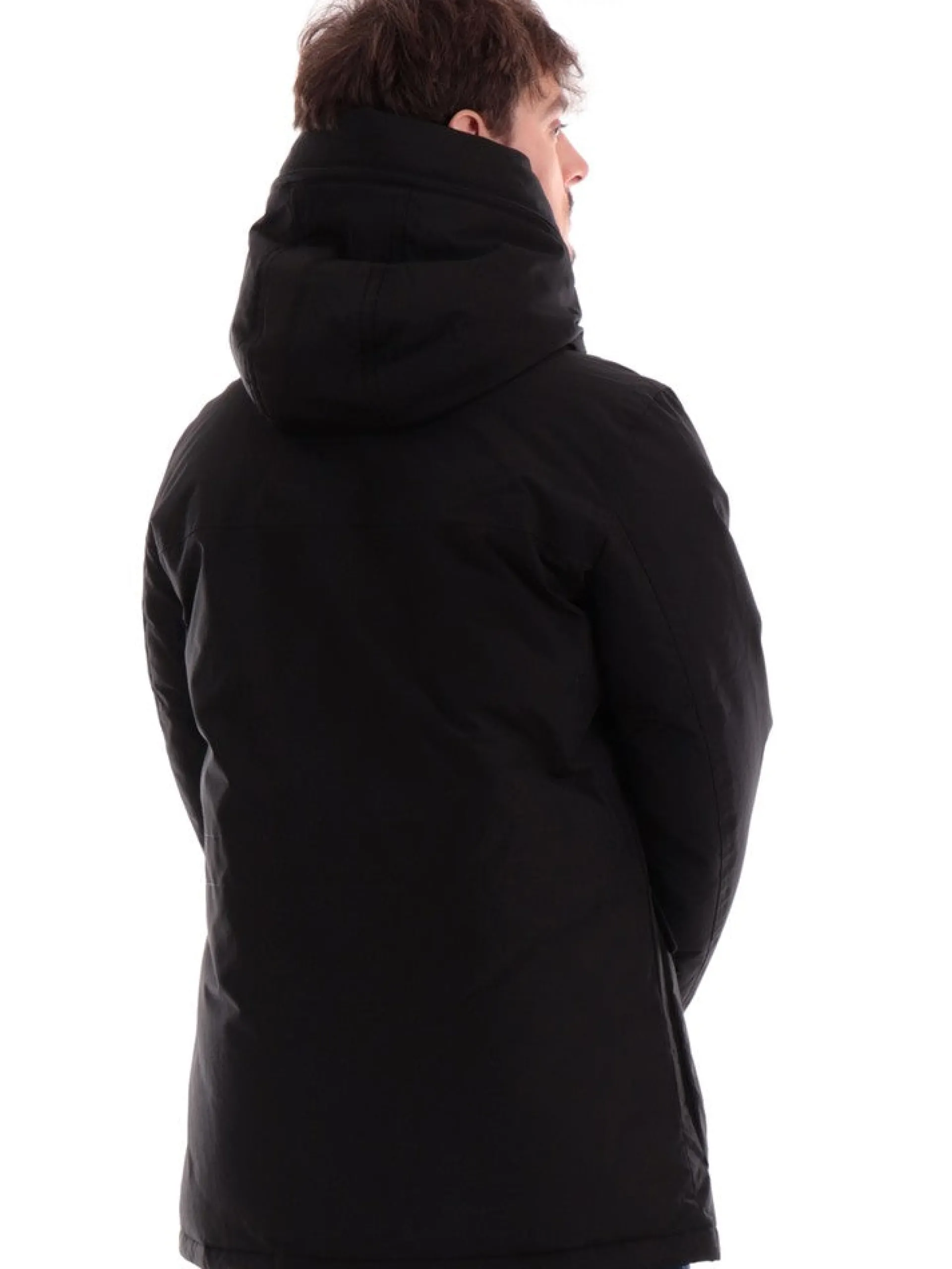 WOOLRICH Giubbotti*Giacca nera da uomo Ramar Arctic Parka 0866MRUT0001