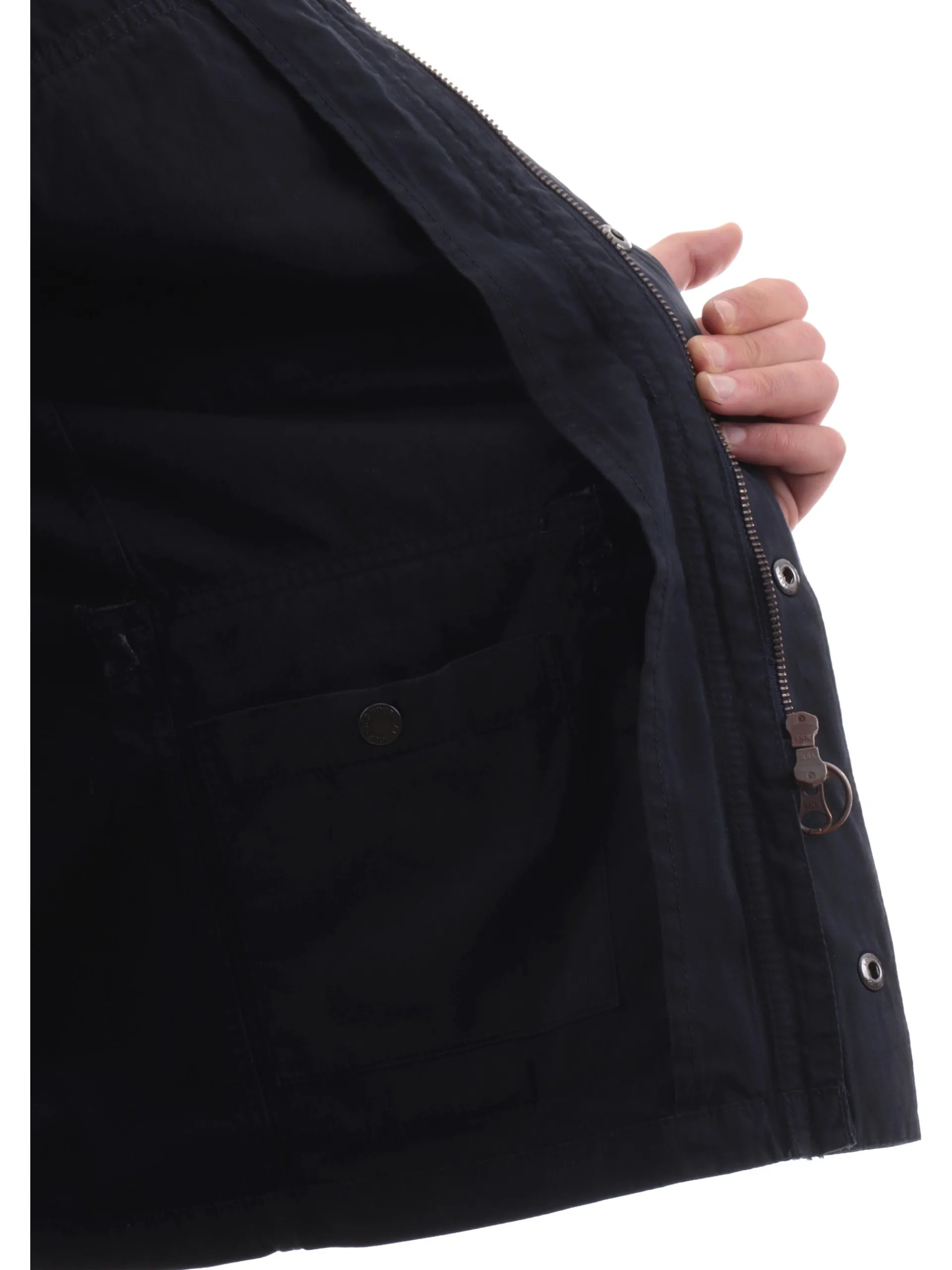BARBOUR Gilet*Gilet blu Casual Corbridge da uomo con tasconi MGI0284