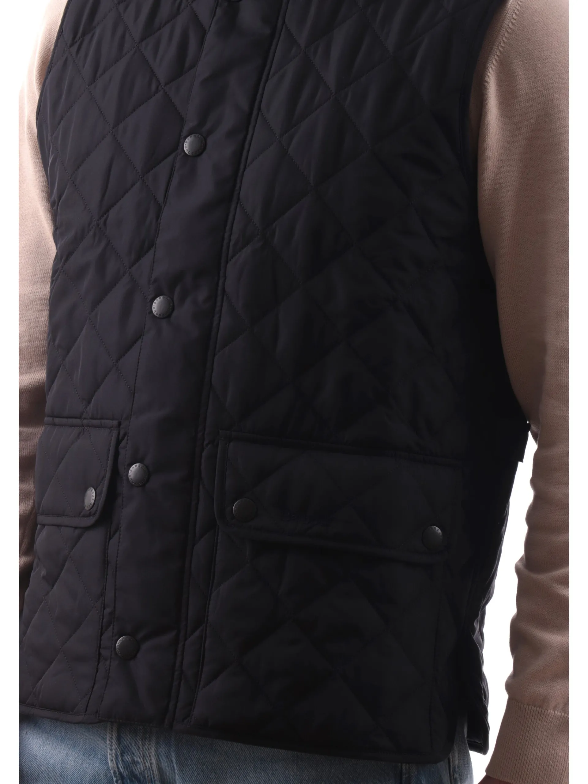 BARBOUR Gilet*Gilet blu New Lowerdale da uomo trapuntato MGI0245