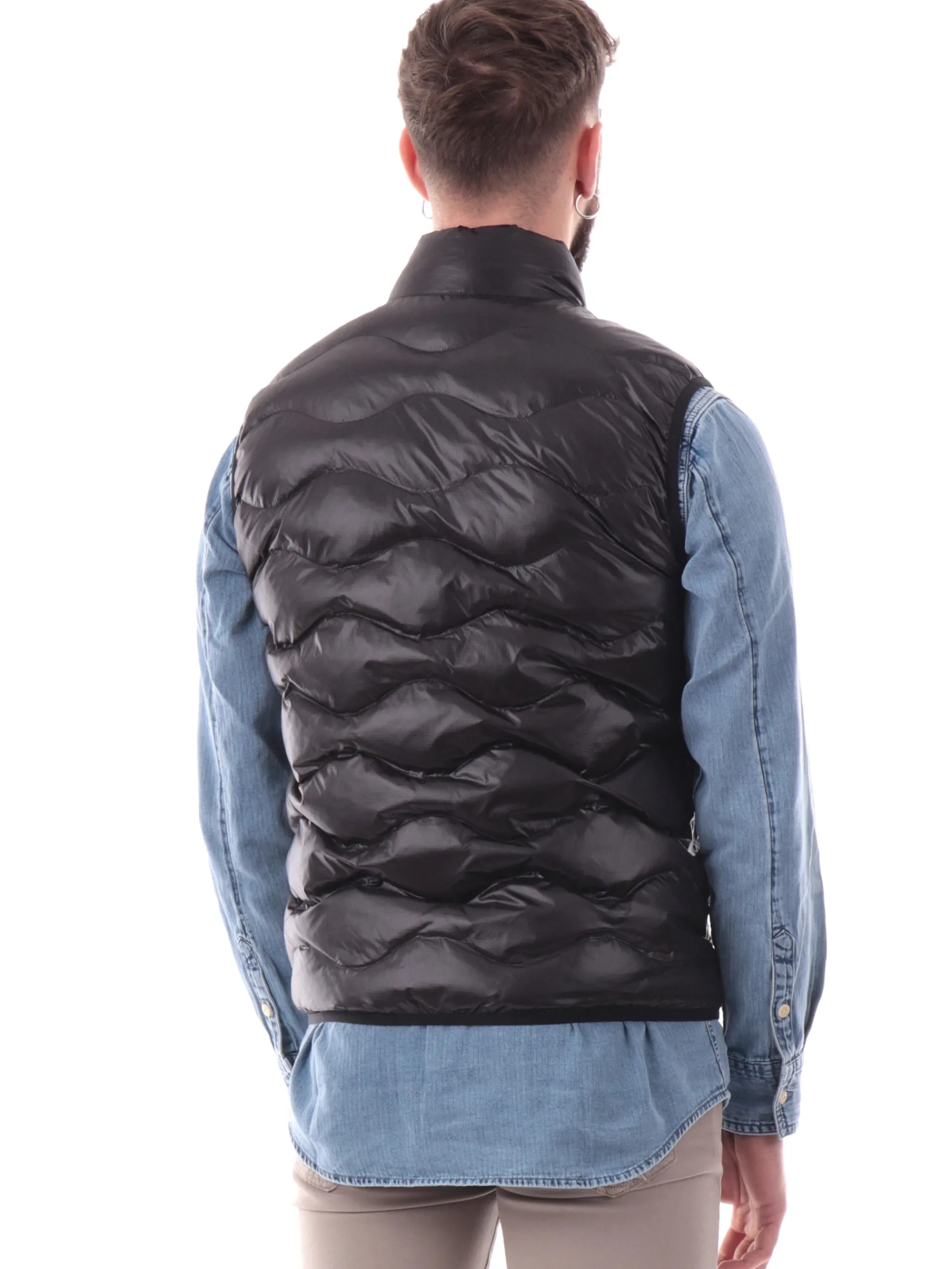 BLAUER Gilet*Gilet a onde Nero da uomo Danny X02230005958