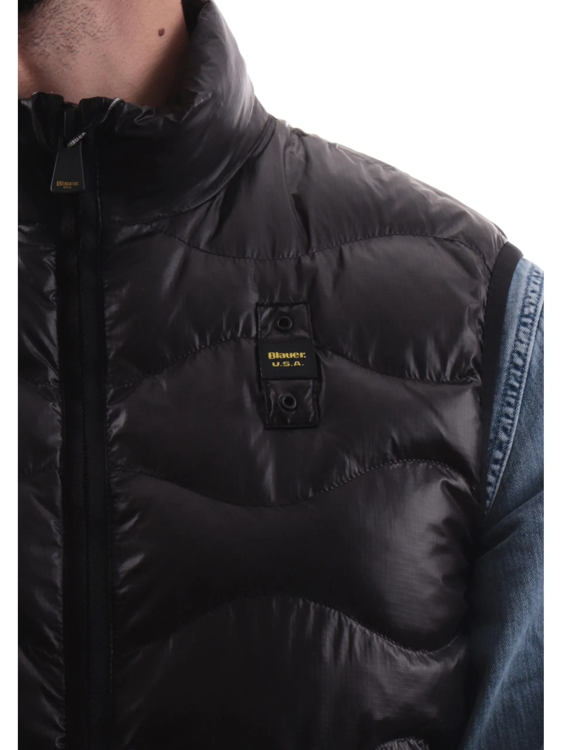 BLAUER Gilet*Gilet a onde Nero da uomo Danny X02230005958