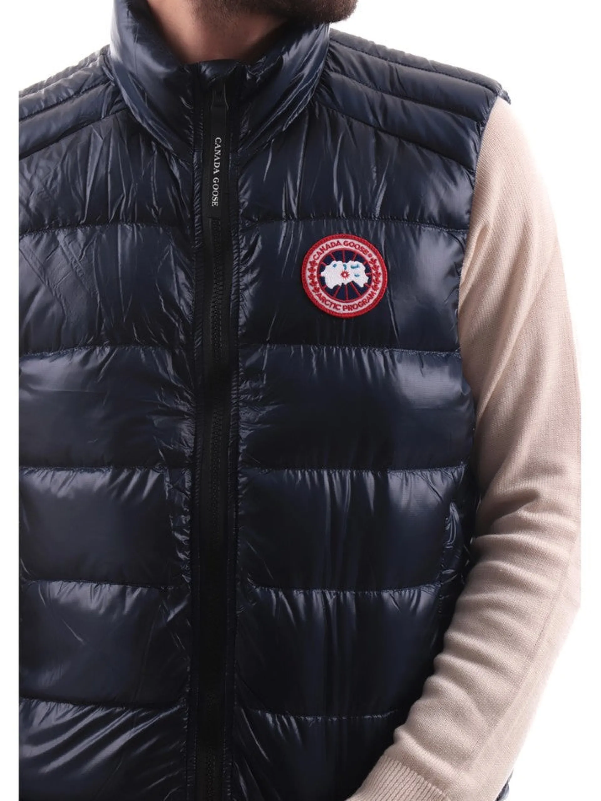 CANADA GOOSE Gilet*Gilet Blu da Uomo Crofton Vest 2229M63