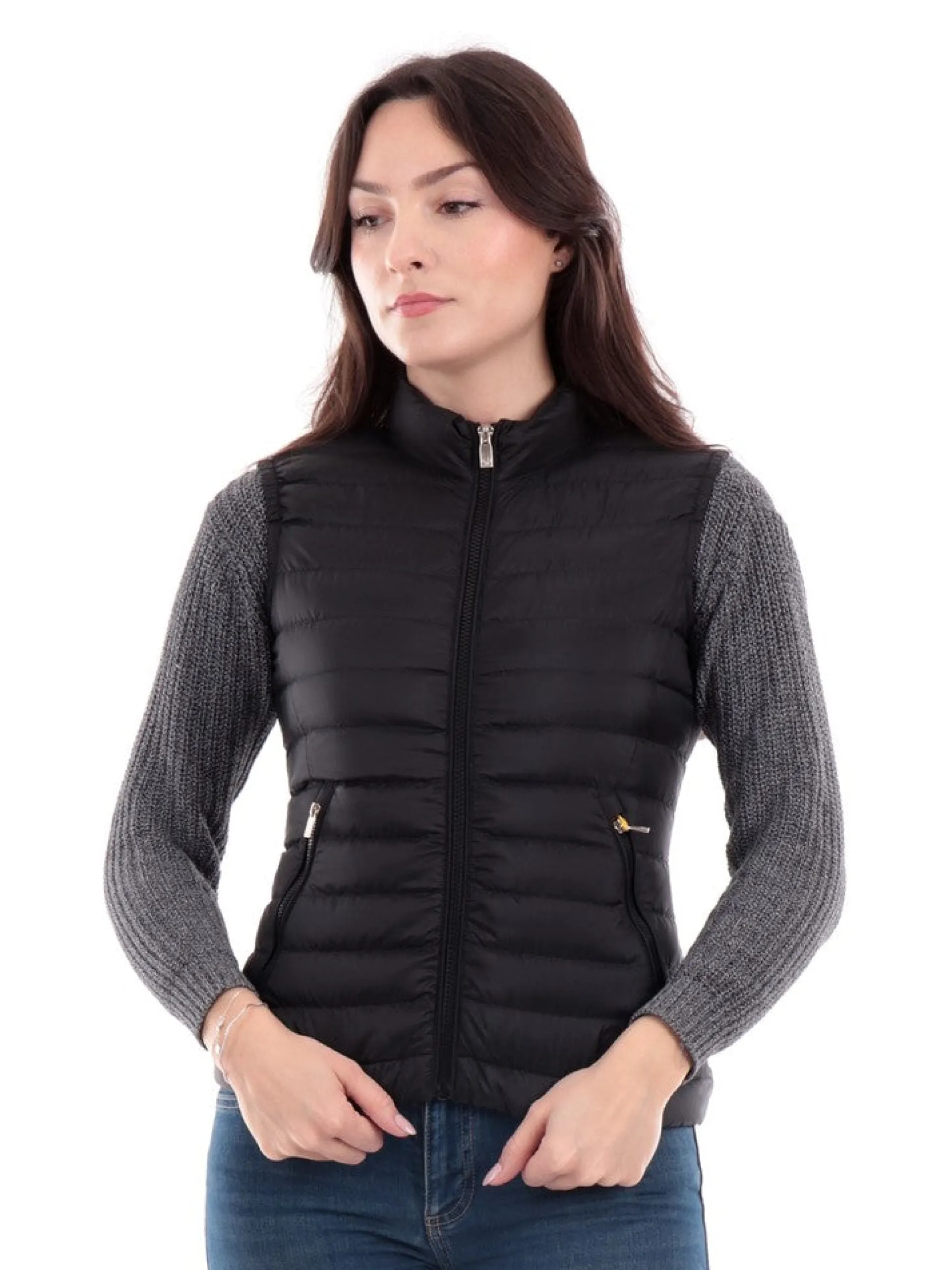 CIESSE Gilet*Gilet nero da donna WV22418P0210D