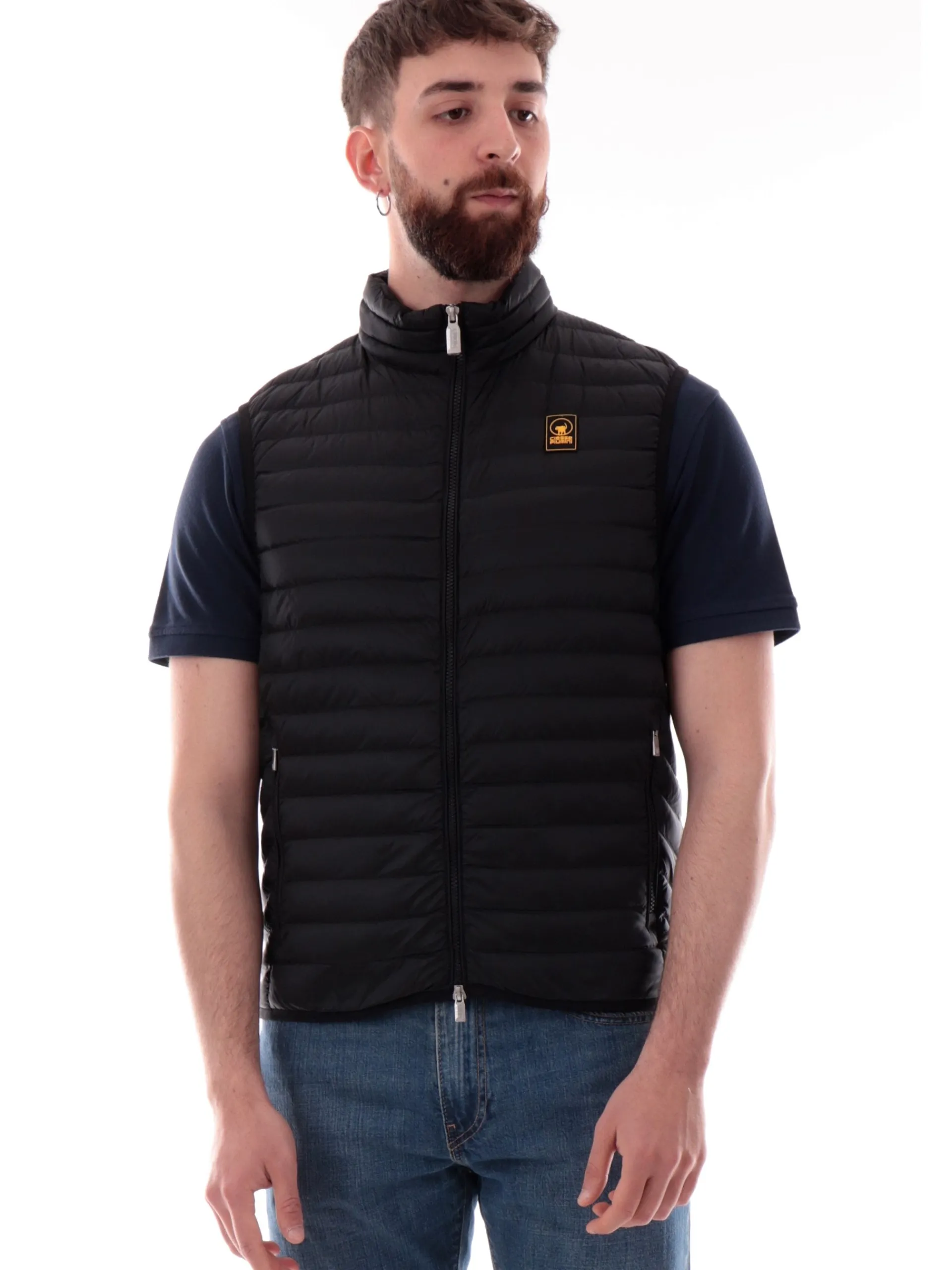 CIESSE Gilet*Gilet nero da uomo realizzato in morbida piuma 100 grammi MV20128N02102 06
