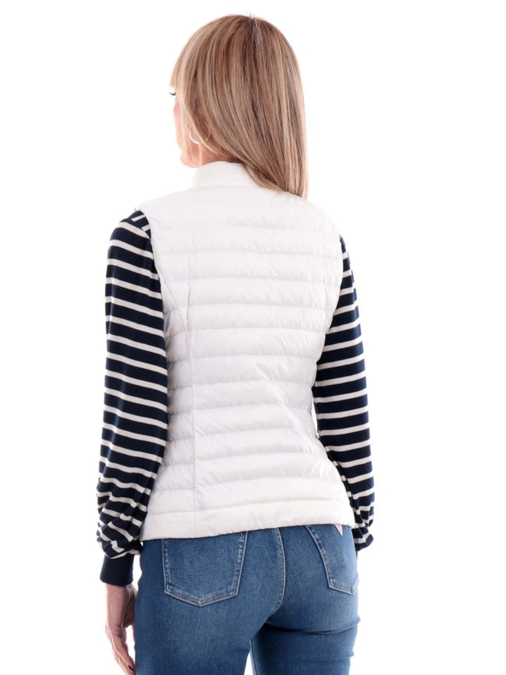 CIESSE Gilet*Gilet Piumini bianco da donna, modello Paprika WV22418P0210D