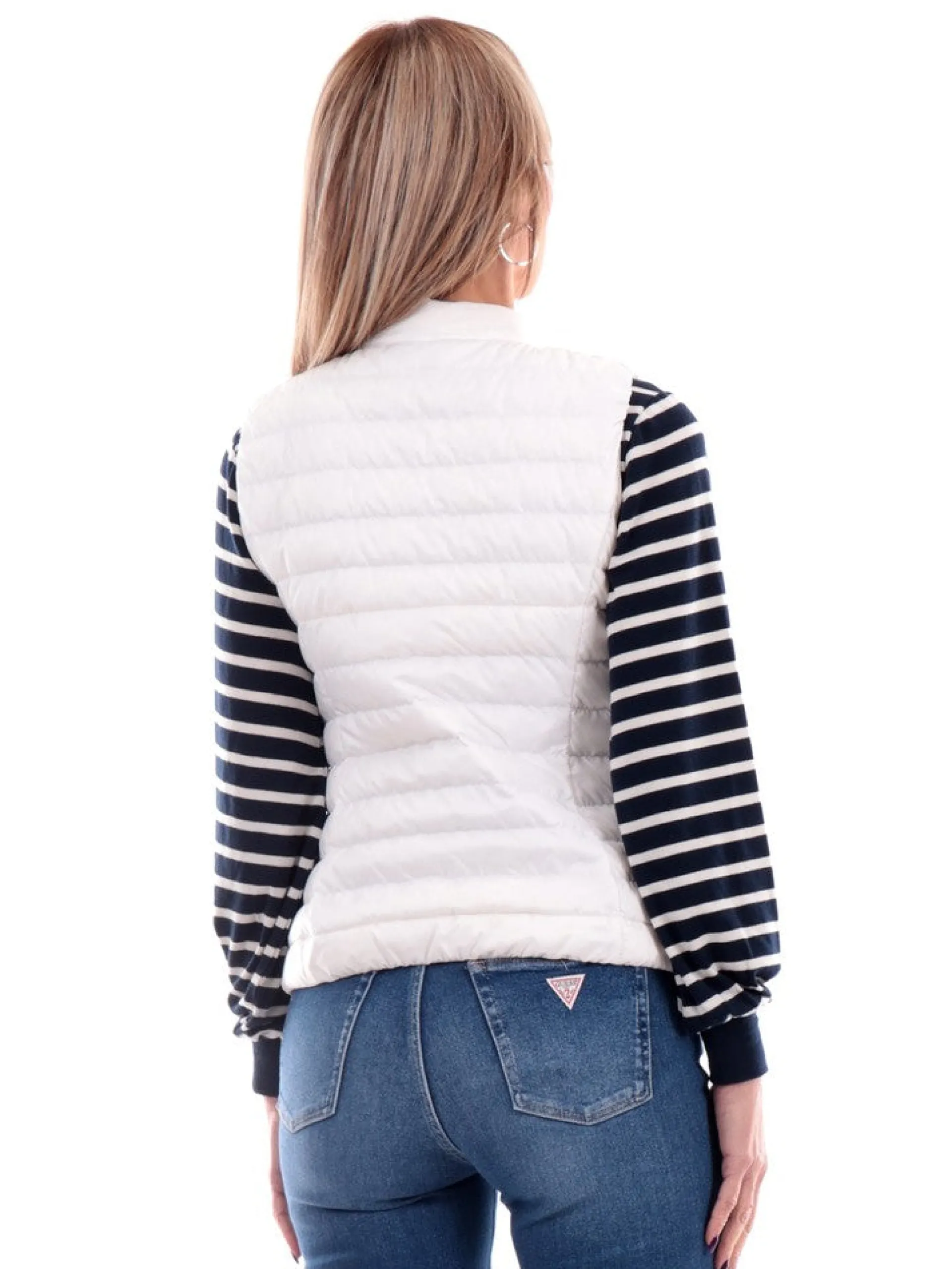 CIESSE Gilet*Gilet Piumini bianco da donna, modello Paprika WV22418P0210D