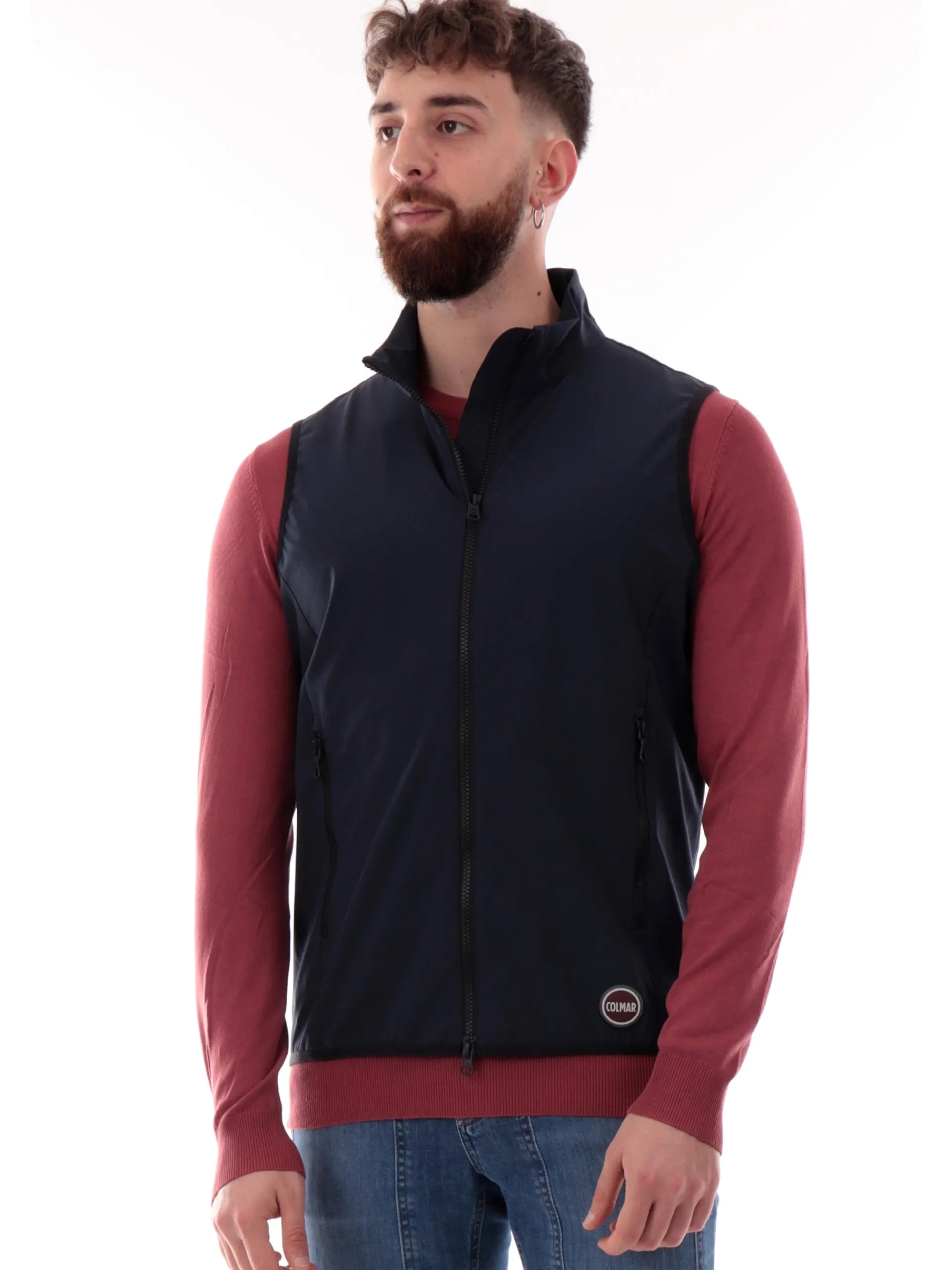 COLMAR Gilet*Gilet blu da uomo 1809R6WV
