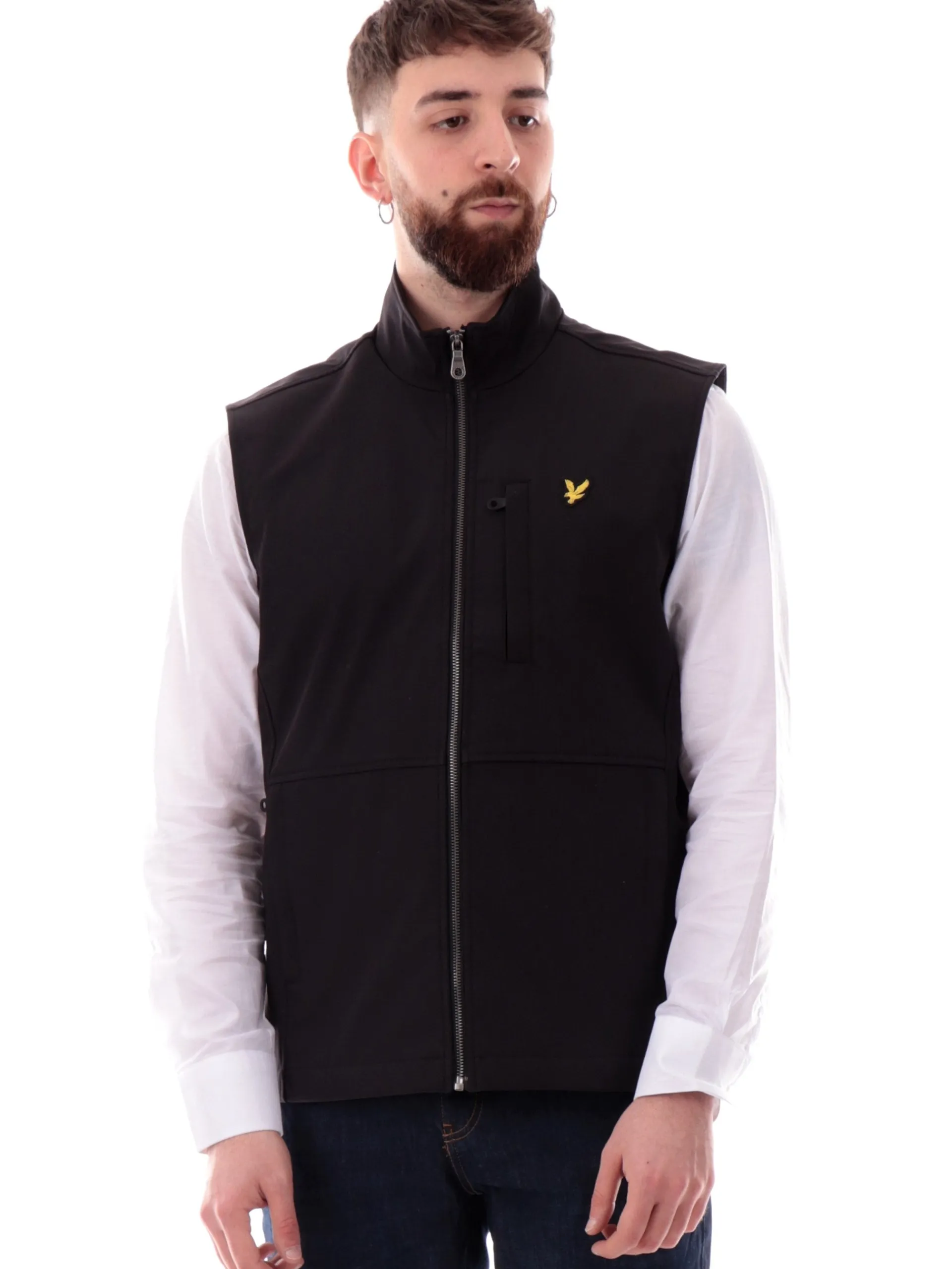 LYLE & SCOTT Gilet*Gilet Lyle Scott tecnico nero da uomo Softshell JK2004V