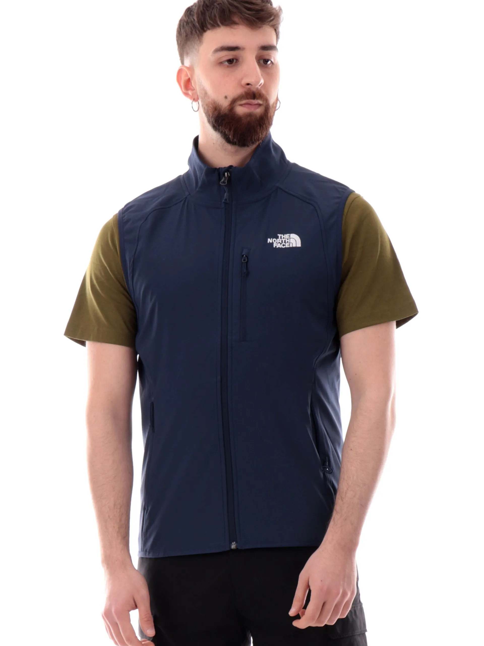 THE NORTH FACE Gilet*Gilet Nimble Vest blu da uomo tessuto tecnico NF0A8CD7