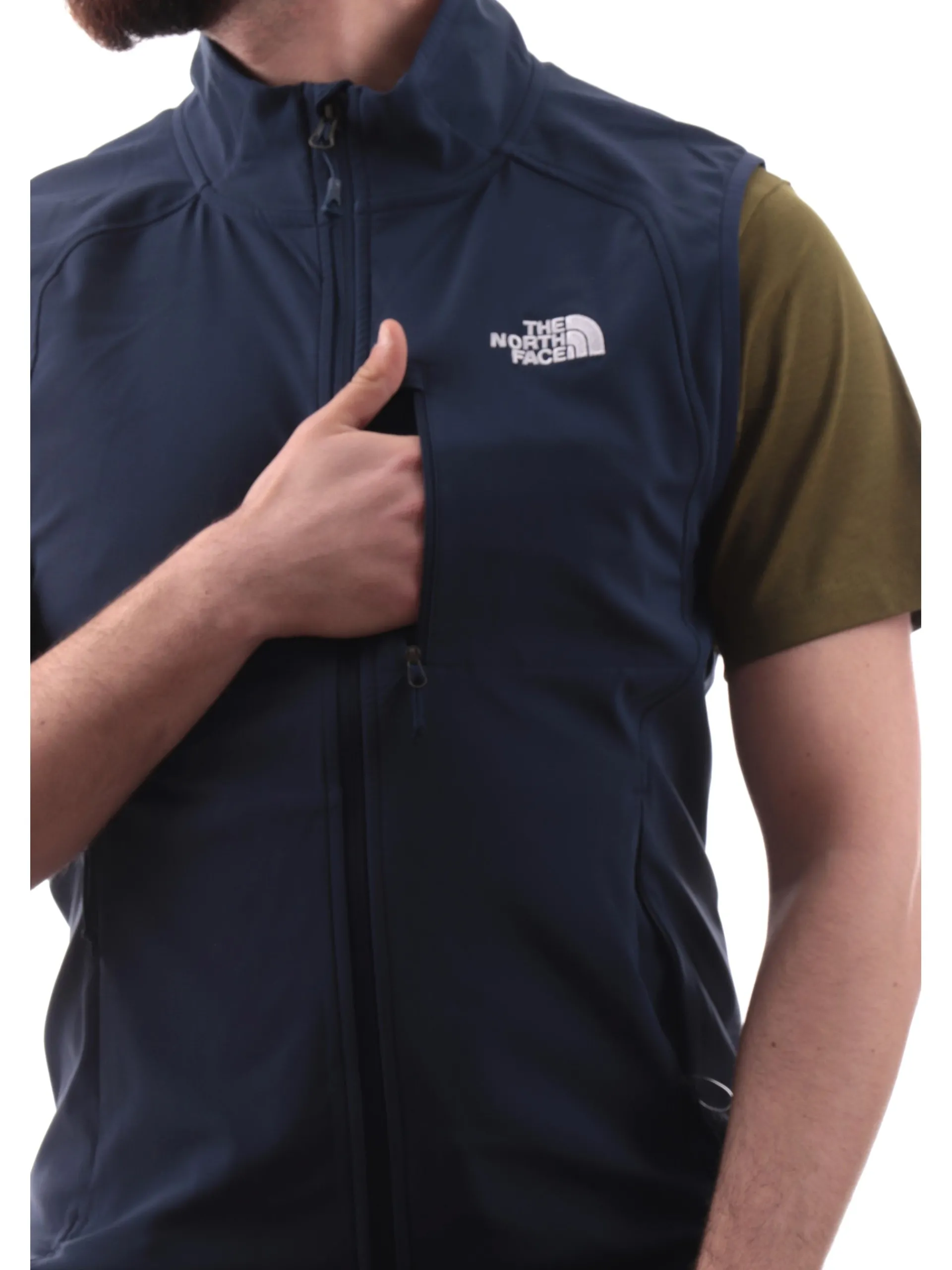 THE NORTH FACE Gilet*Gilet Nimble Vest blu da uomo tessuto tecnico NF0A8CD7