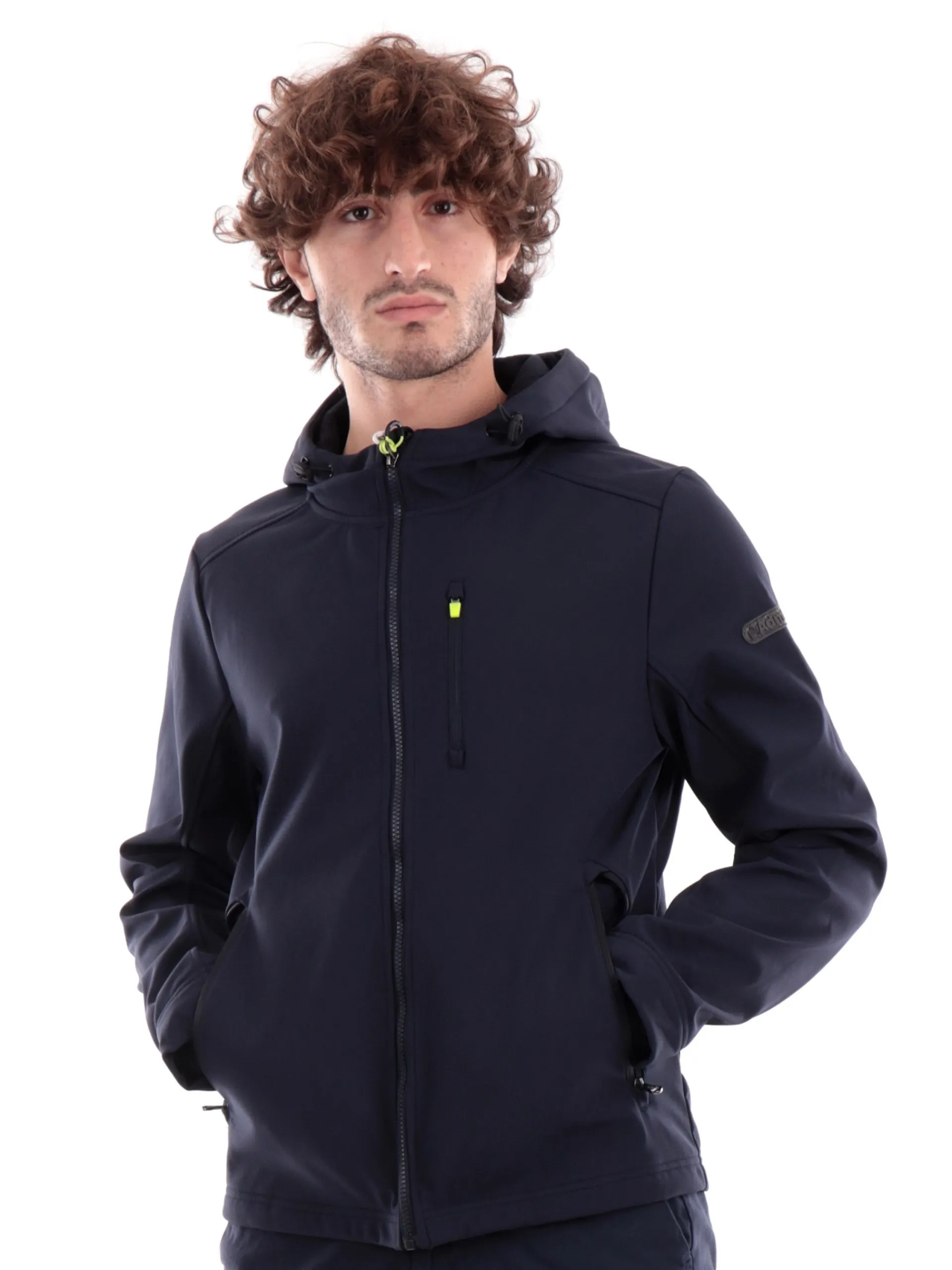 ADMIRAL Giubbini*Giubbino blu da uomo Softshell AD2823