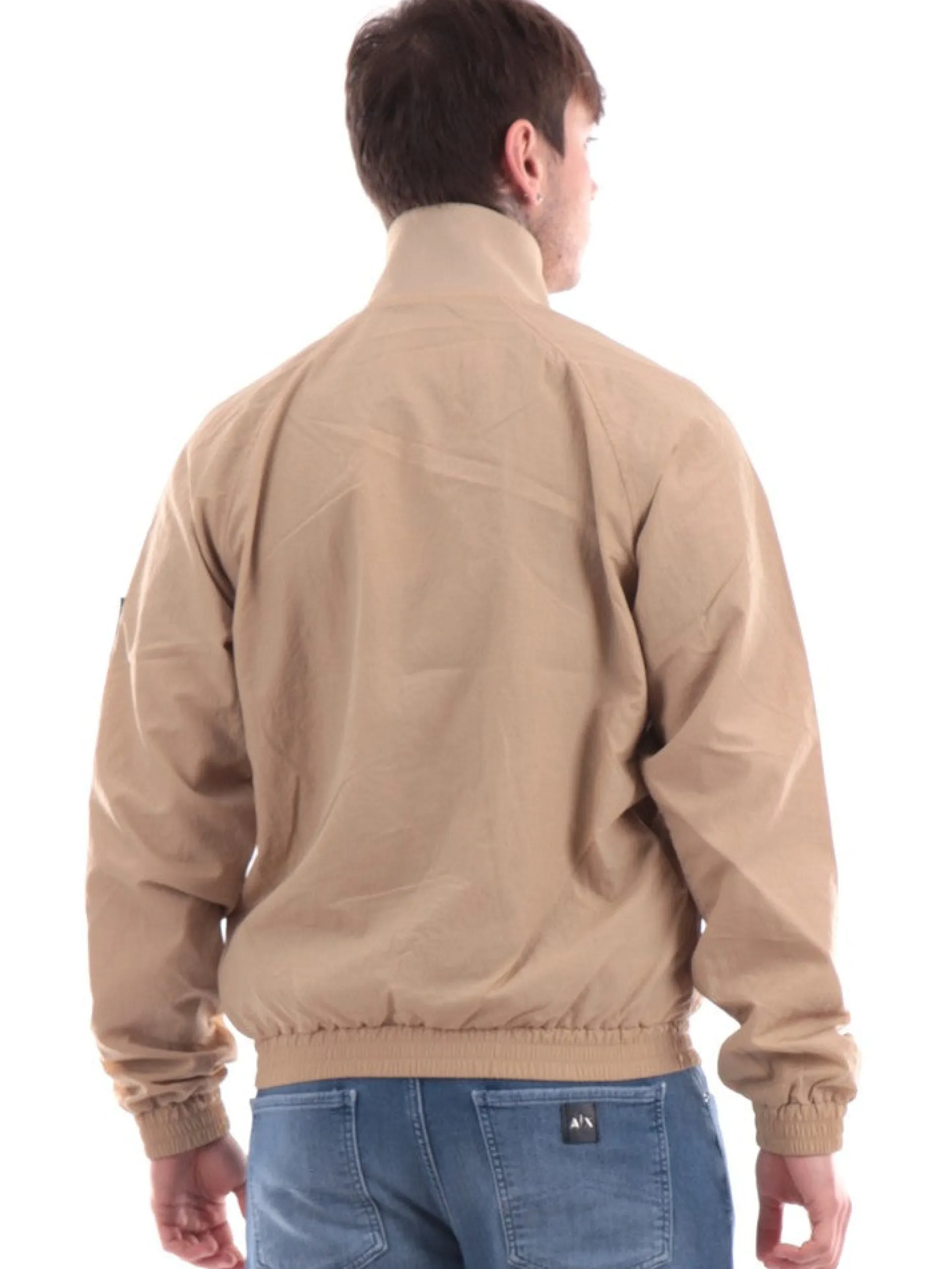 CALVIN KLEIN Giubbini*Giubbino beige da uomo Unpadded Harrington J30J325102