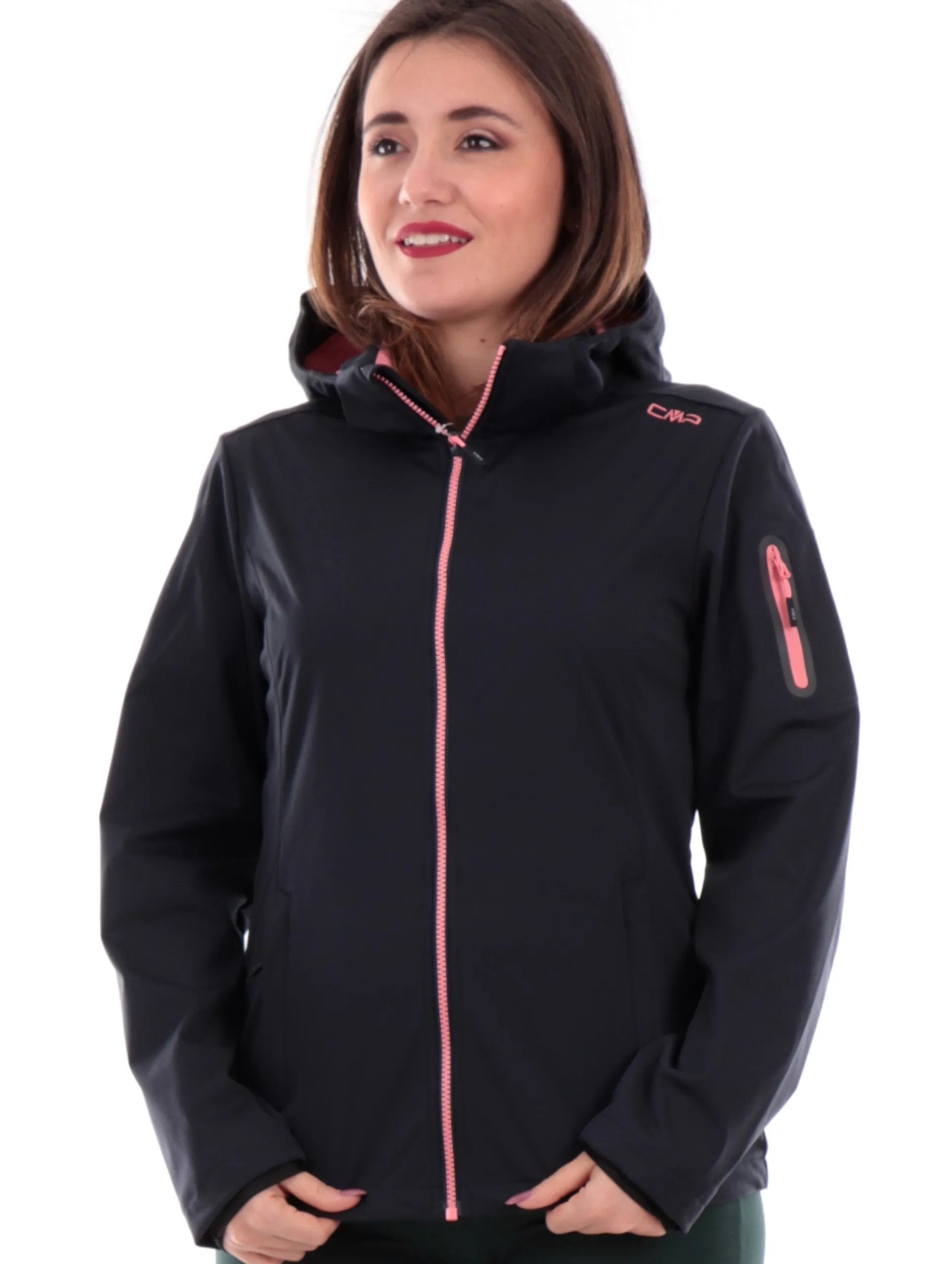 CMP Giubbini|Giubbini*Giubbino da trekking nero da donna 39A5016
