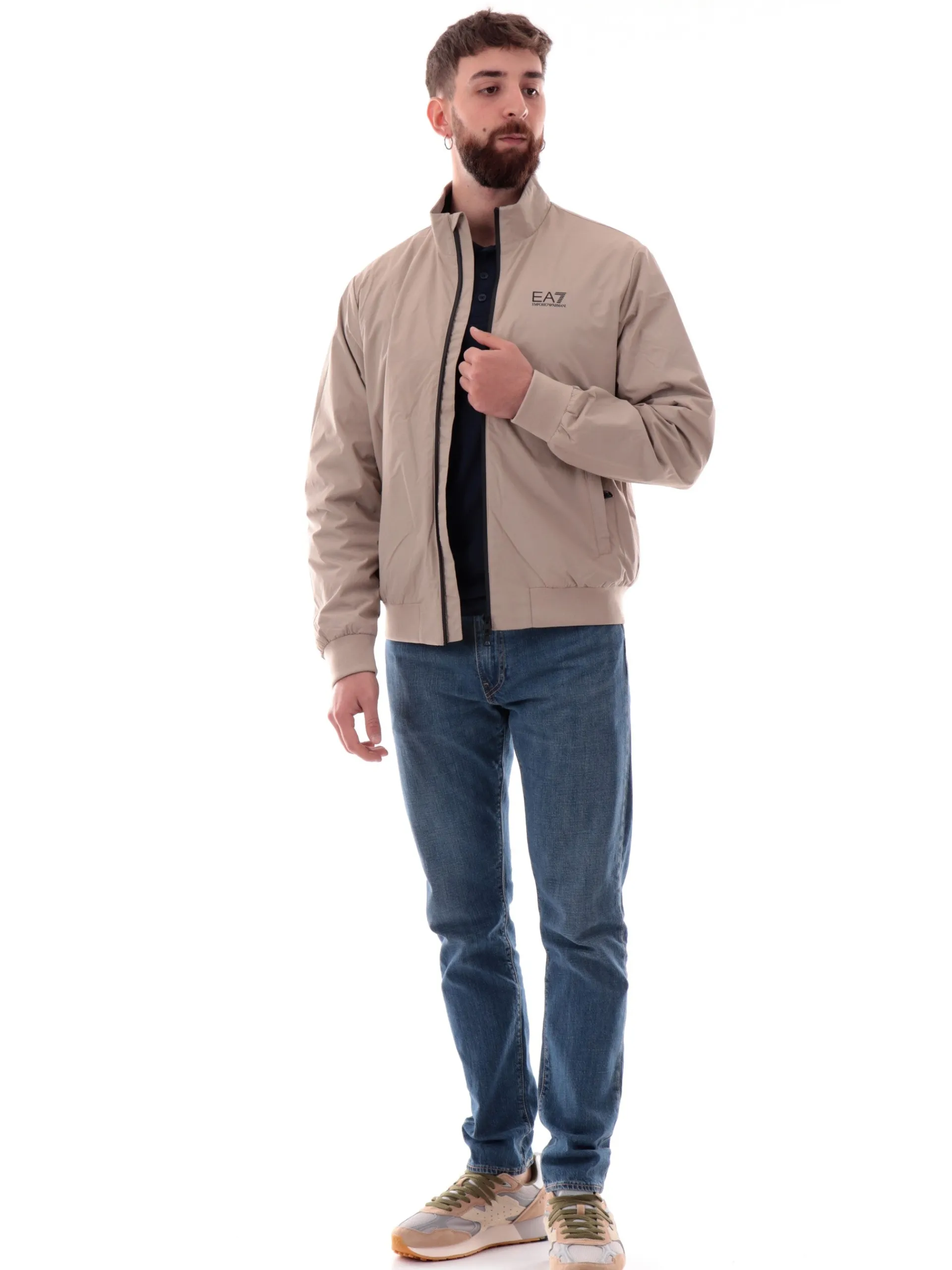 EMPORIO ARMANI 7 Giubbini*Giubbino EA7 Emporio armani da uomo tessuto tecnico bomber jacket 7M000424AF13
