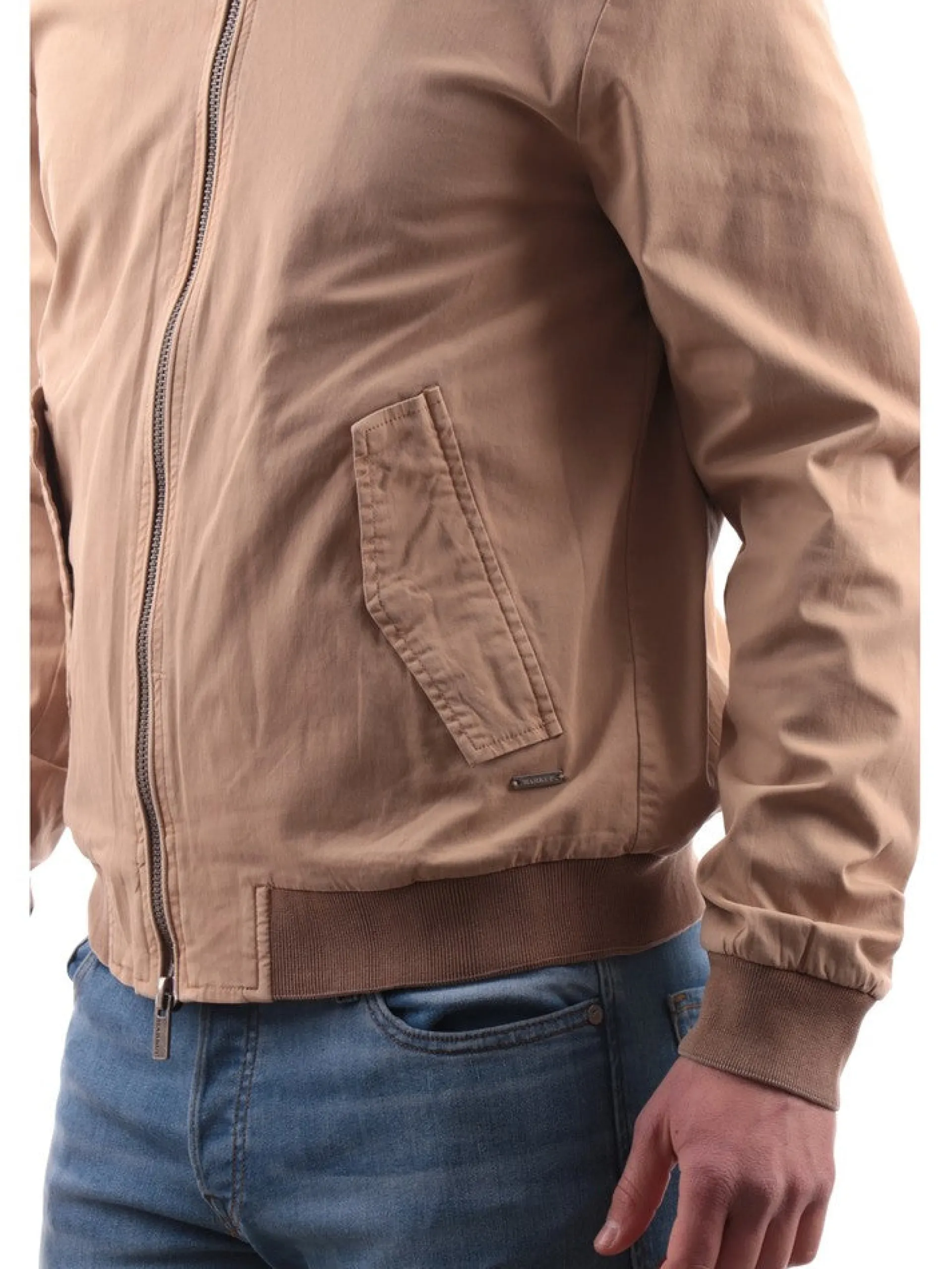 MARKUP Giubbini*Giubbino beige da uomo Bomber Twill MK694021