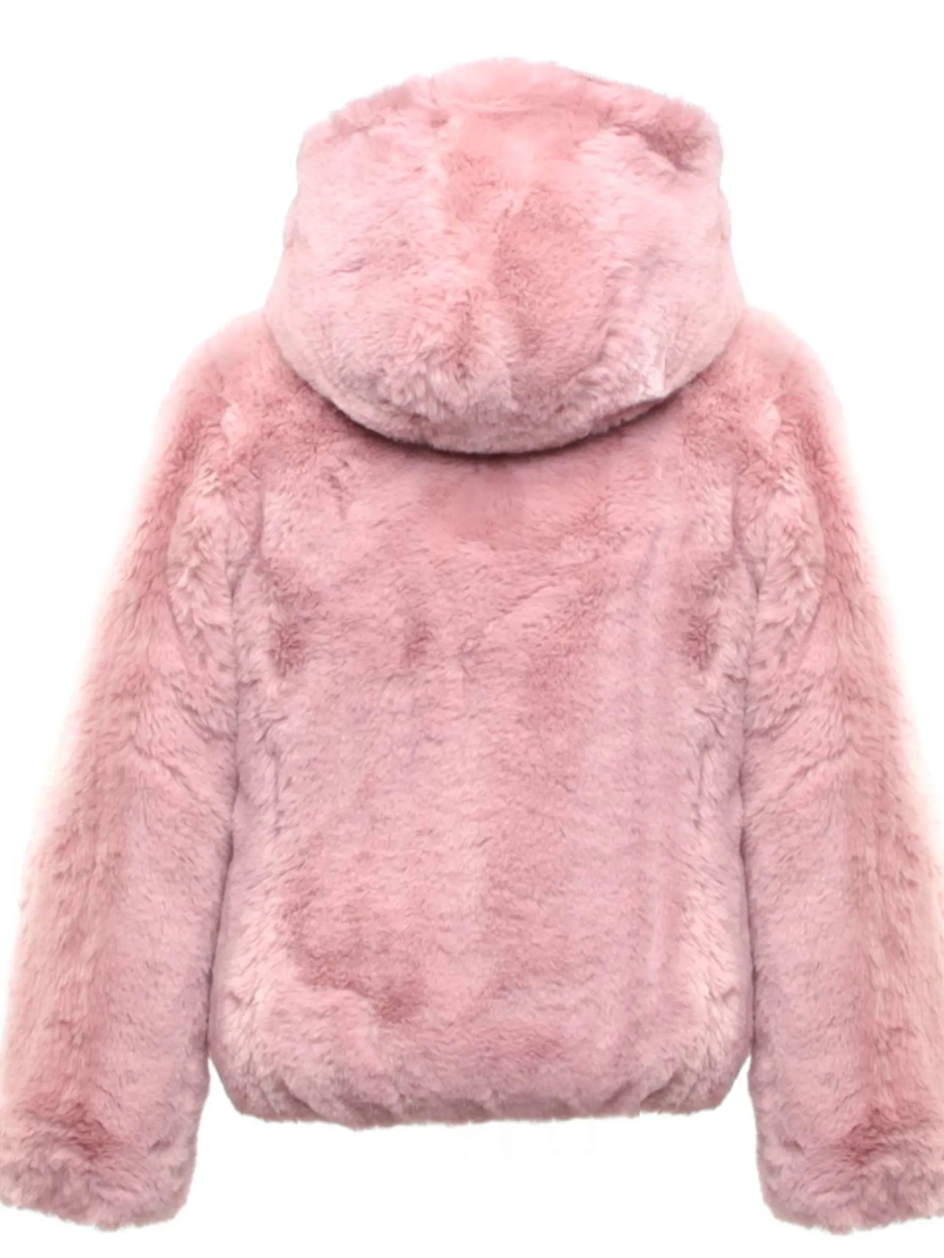 SAVE THE DUCK Capispalla*Giubbino reversibile rosa da bambina Chloe pelliccia eco J33540GFURY19