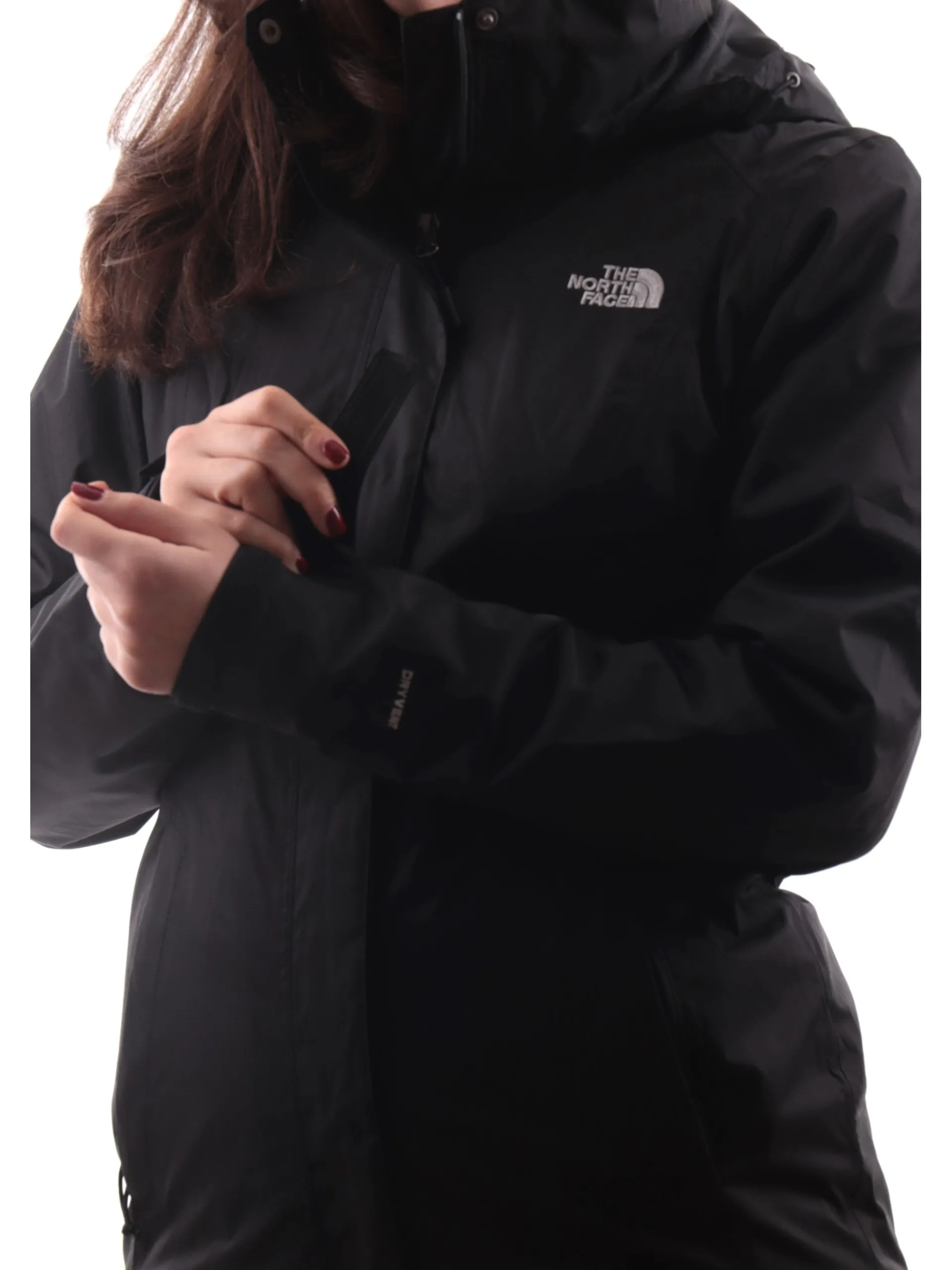 THE NORTH FACE Giubbini*Giubbino Evolve Triclimate nero da donna CG56