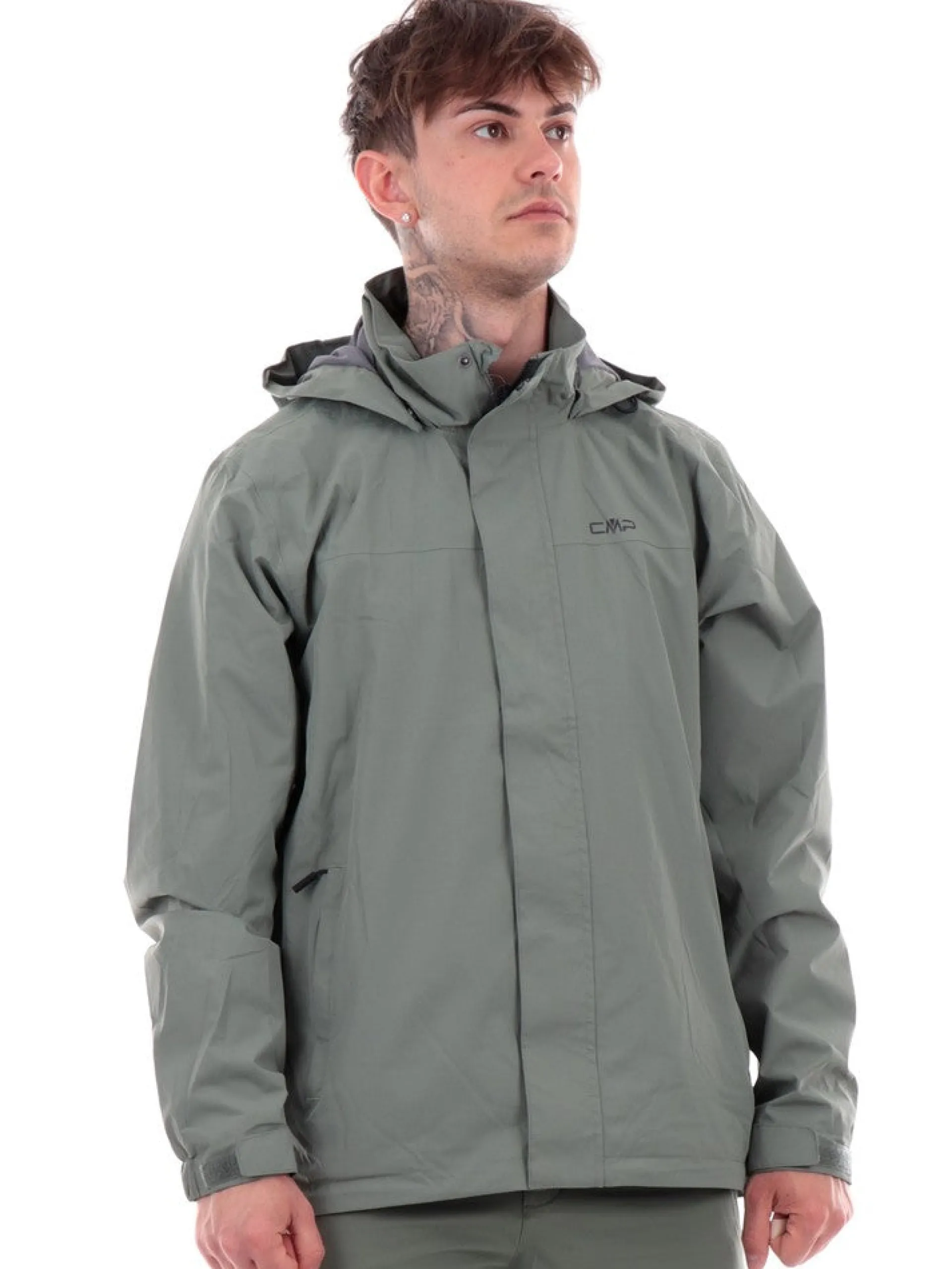 CMP Giubbini|Giubbini*Giubbino trekking verde da uomo 39X7367