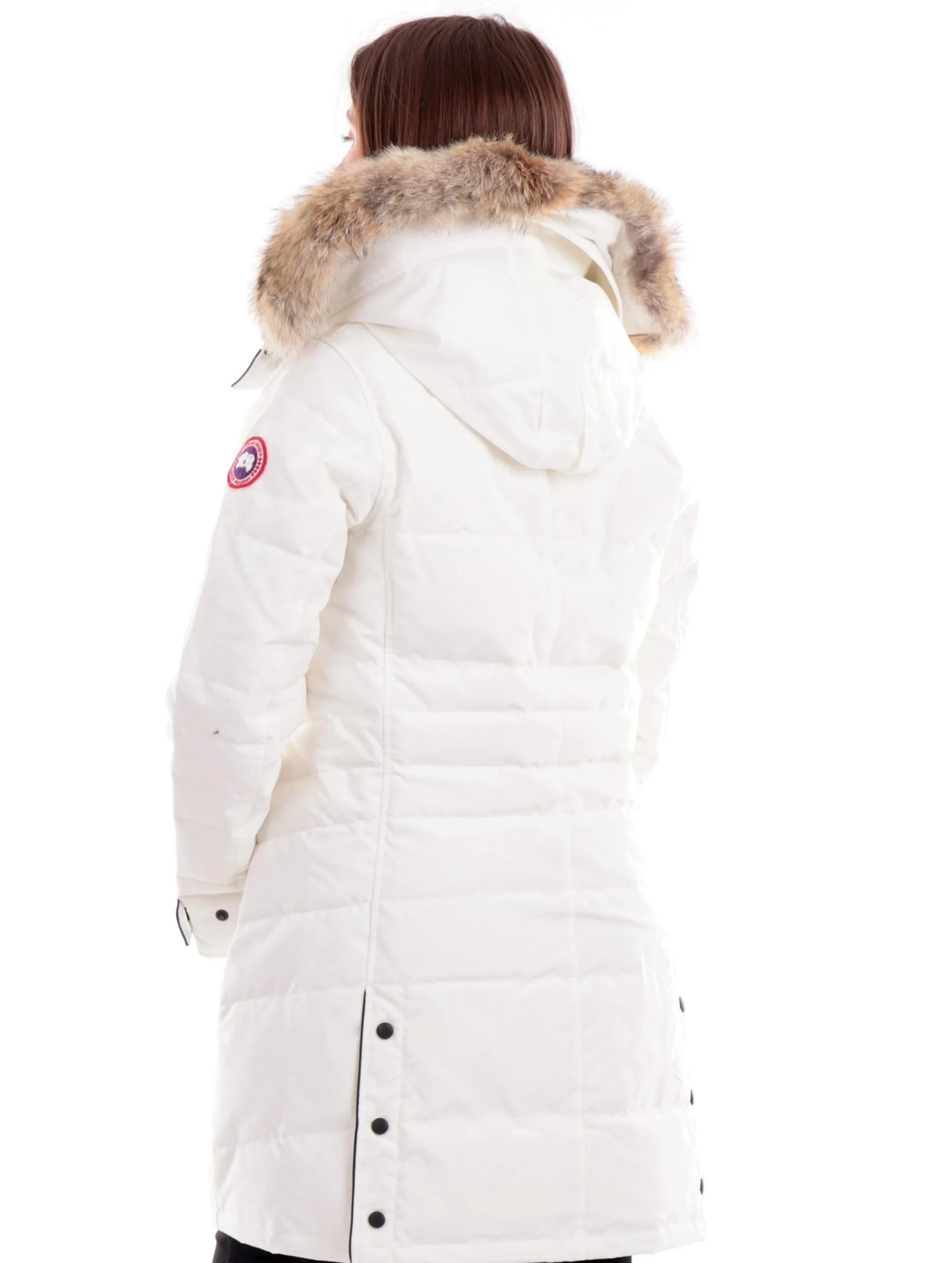 CANADA GOOSE Giubbotti*Giubbotto bianco da donna Lorette Parka 2090L