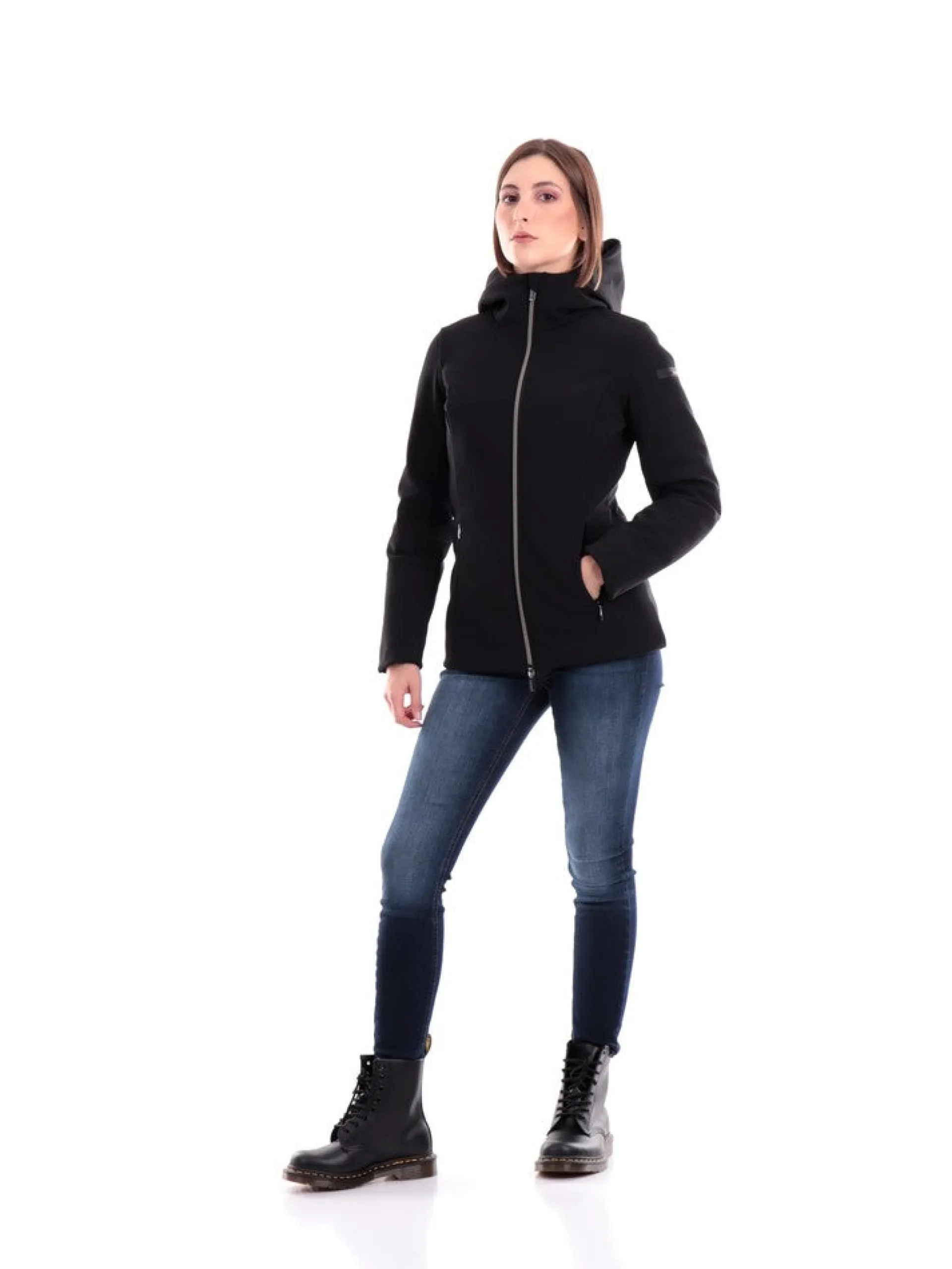 RRD Giubbini*Giubbotto nero da donna JKT Winter Storm WES501