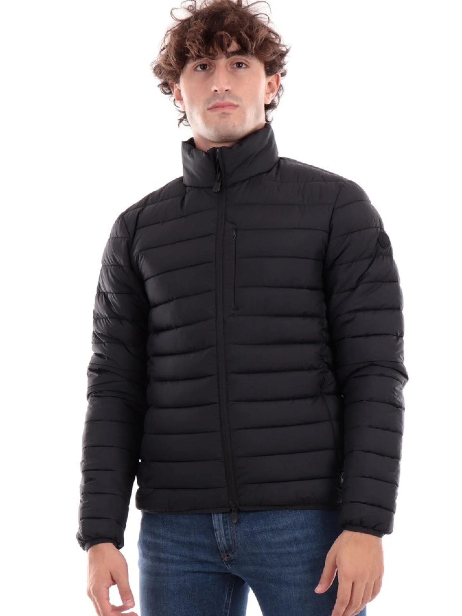 SAVE THE DUCK Giubbini*Giubbotto nero da uomo Erion D31274MMITO17