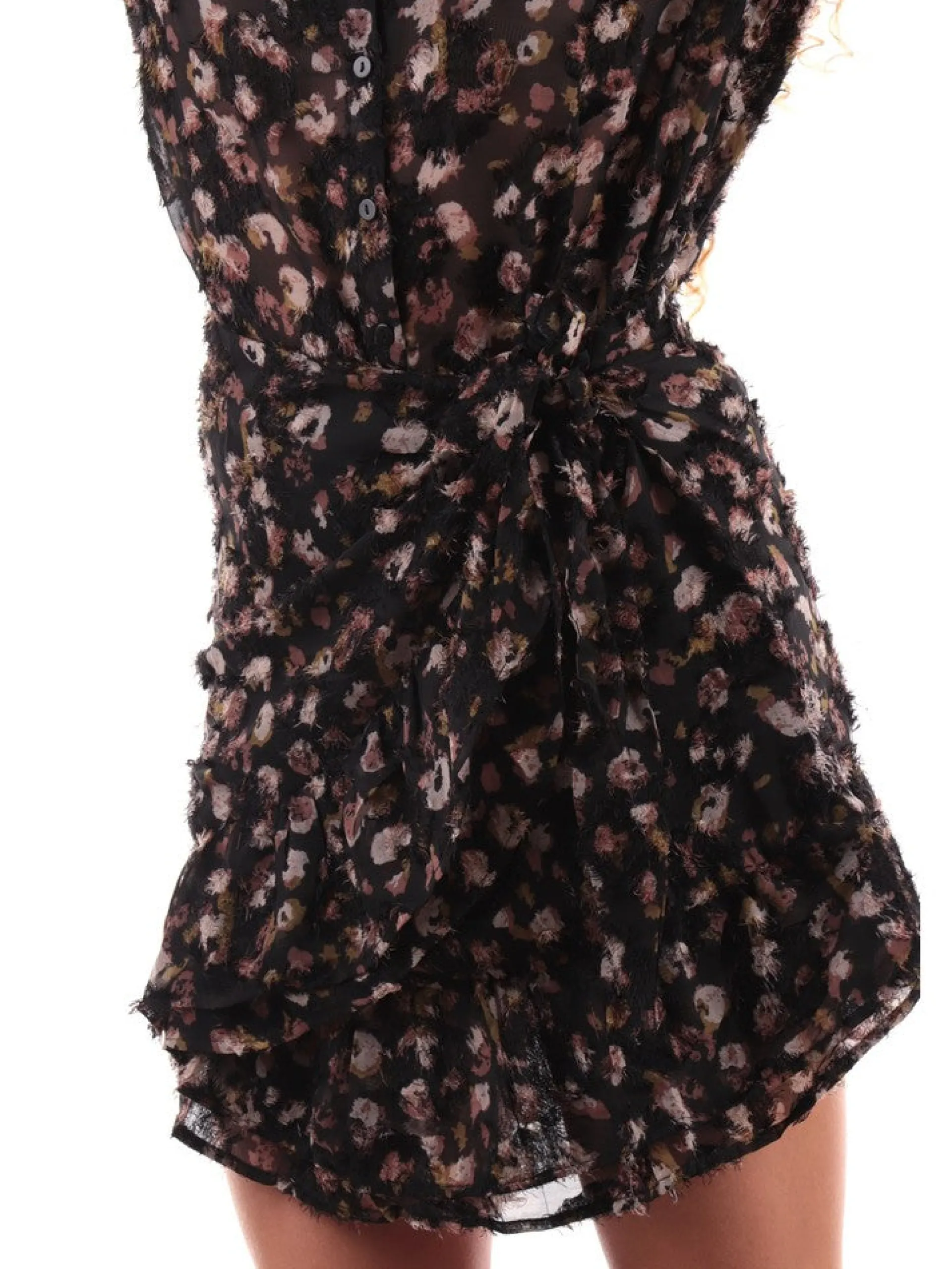 MOLLYBRACKEN Gonne*Gonna Molly Bracken nera da donna effetto mohair Woven LAS117BBH