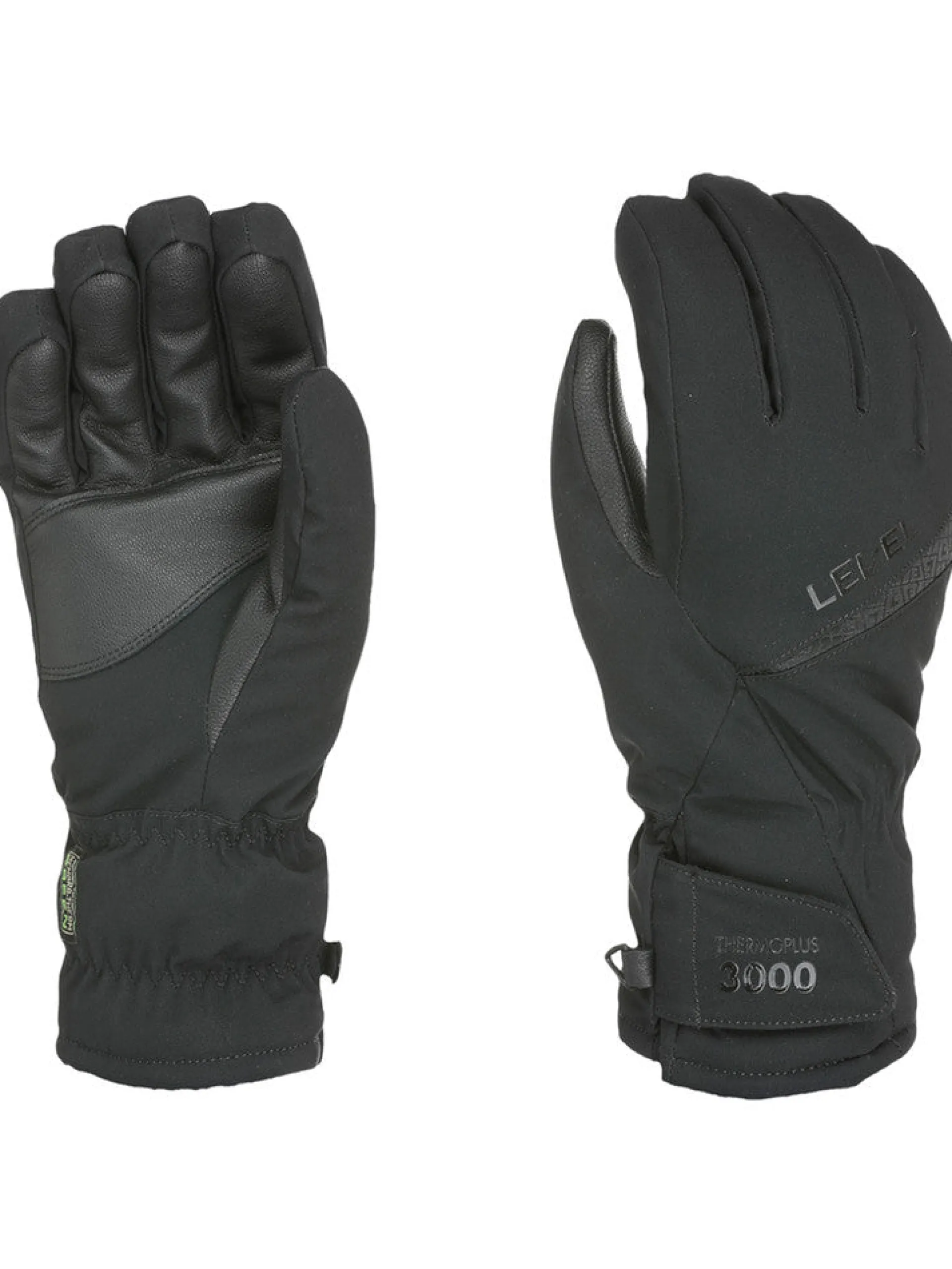 LEVEL Accessori*Guanti sci neri Alpine 3344UG