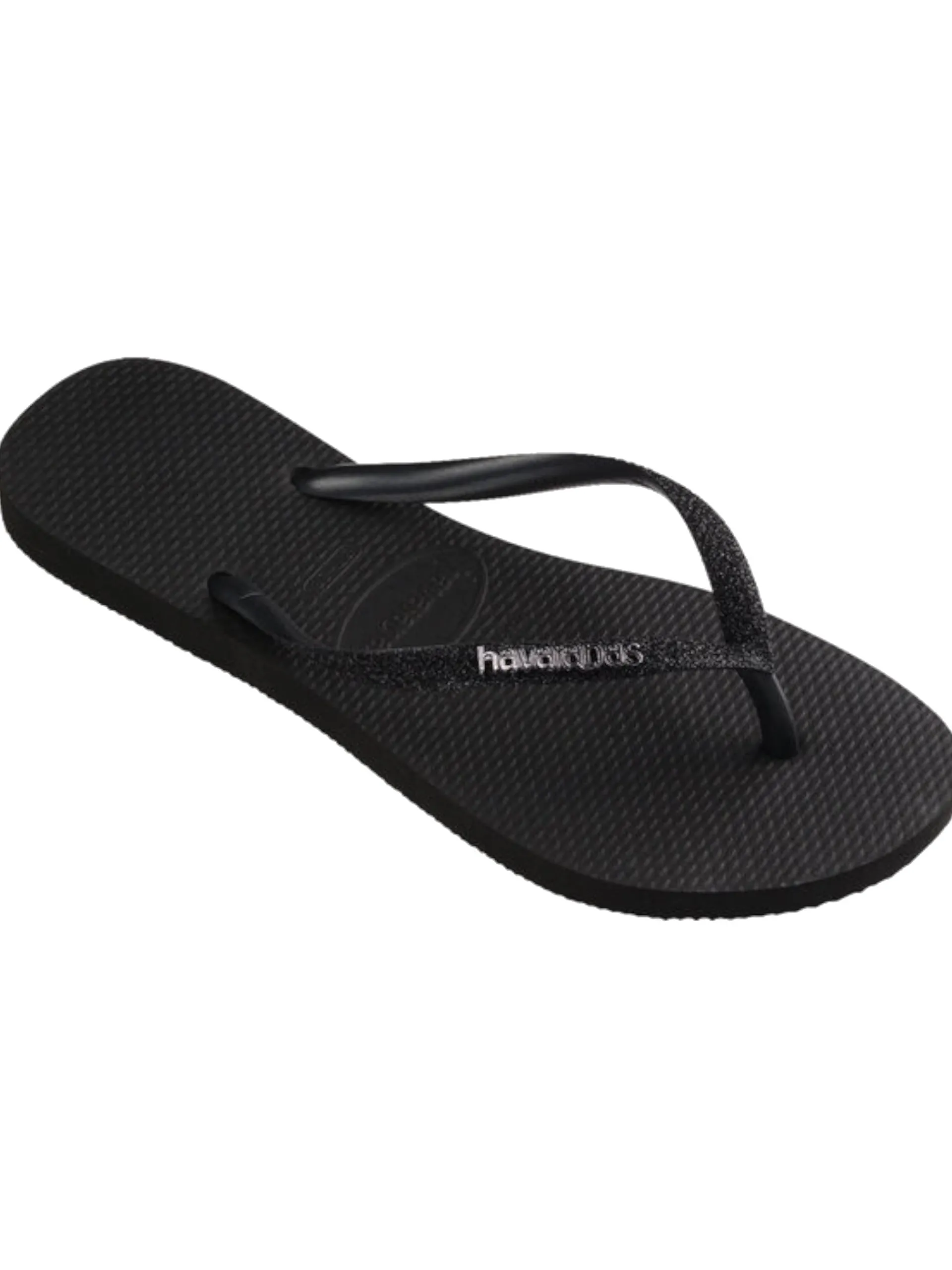 HAVAIANAS Ciabatte E Infradito*Infradito Slim Glitter II nere da donna mare 4146975