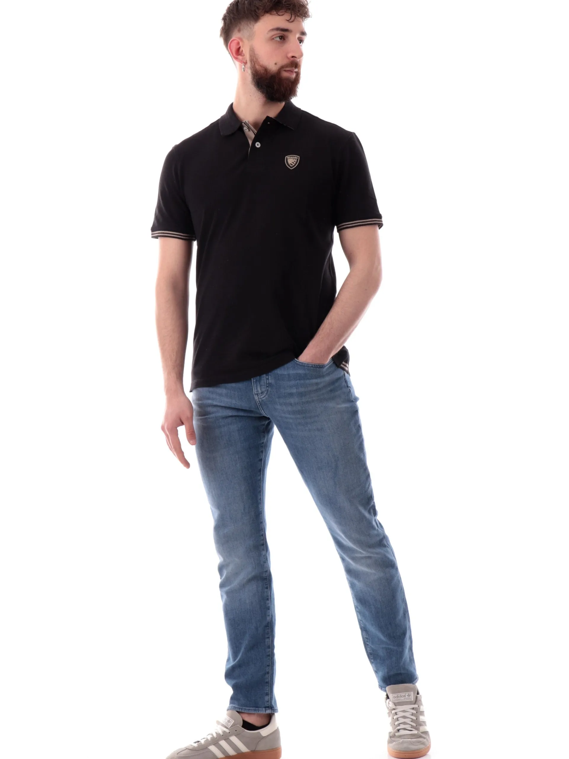 ARMANI EXCHANGE Pantaloni*Jeans AX Skinny blu da uomo XM000070AF14368