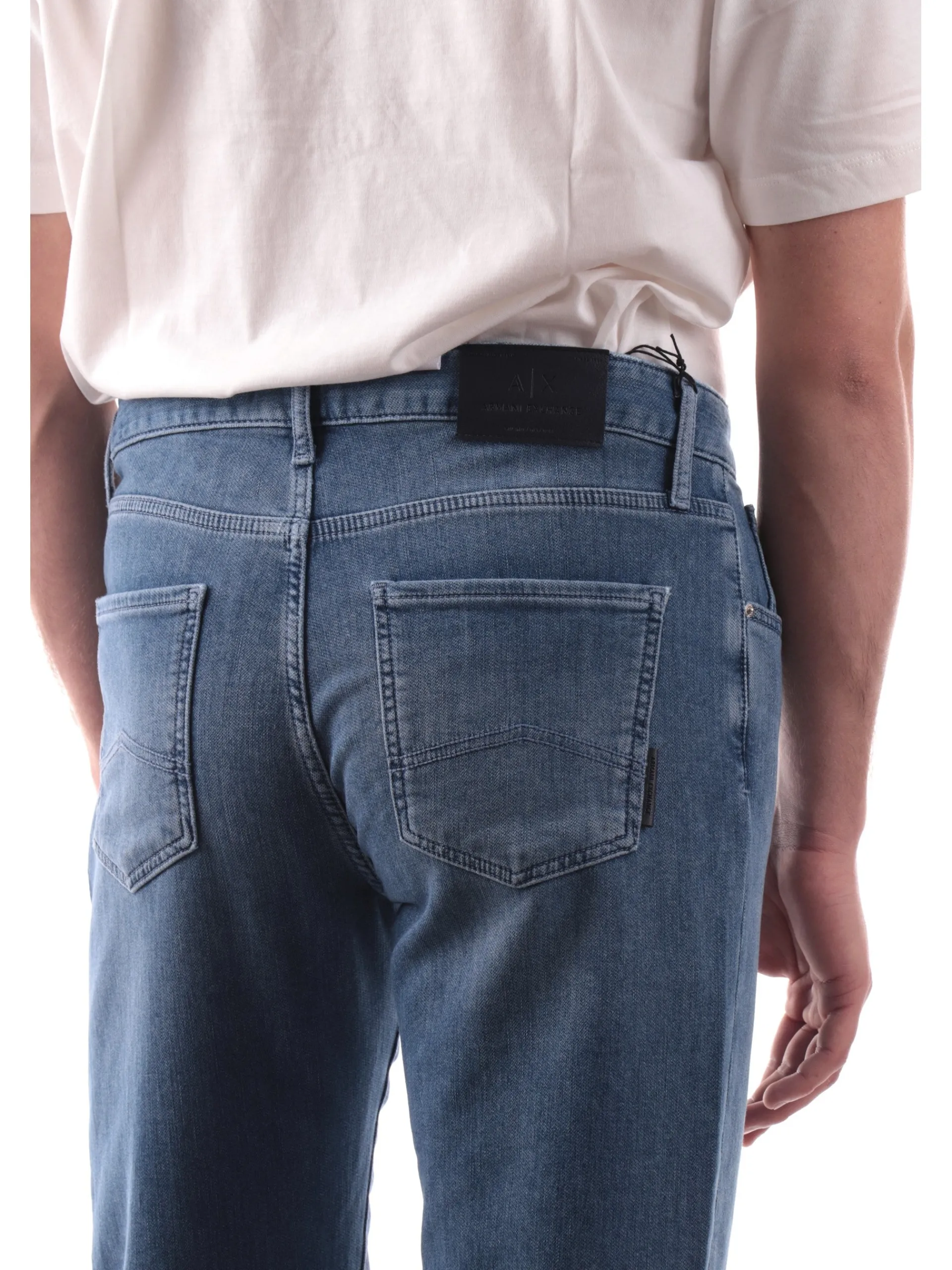ARMANI EXCHANGE Pantaloni*Jeans AX blu da uomo Slim XM000049AF14368