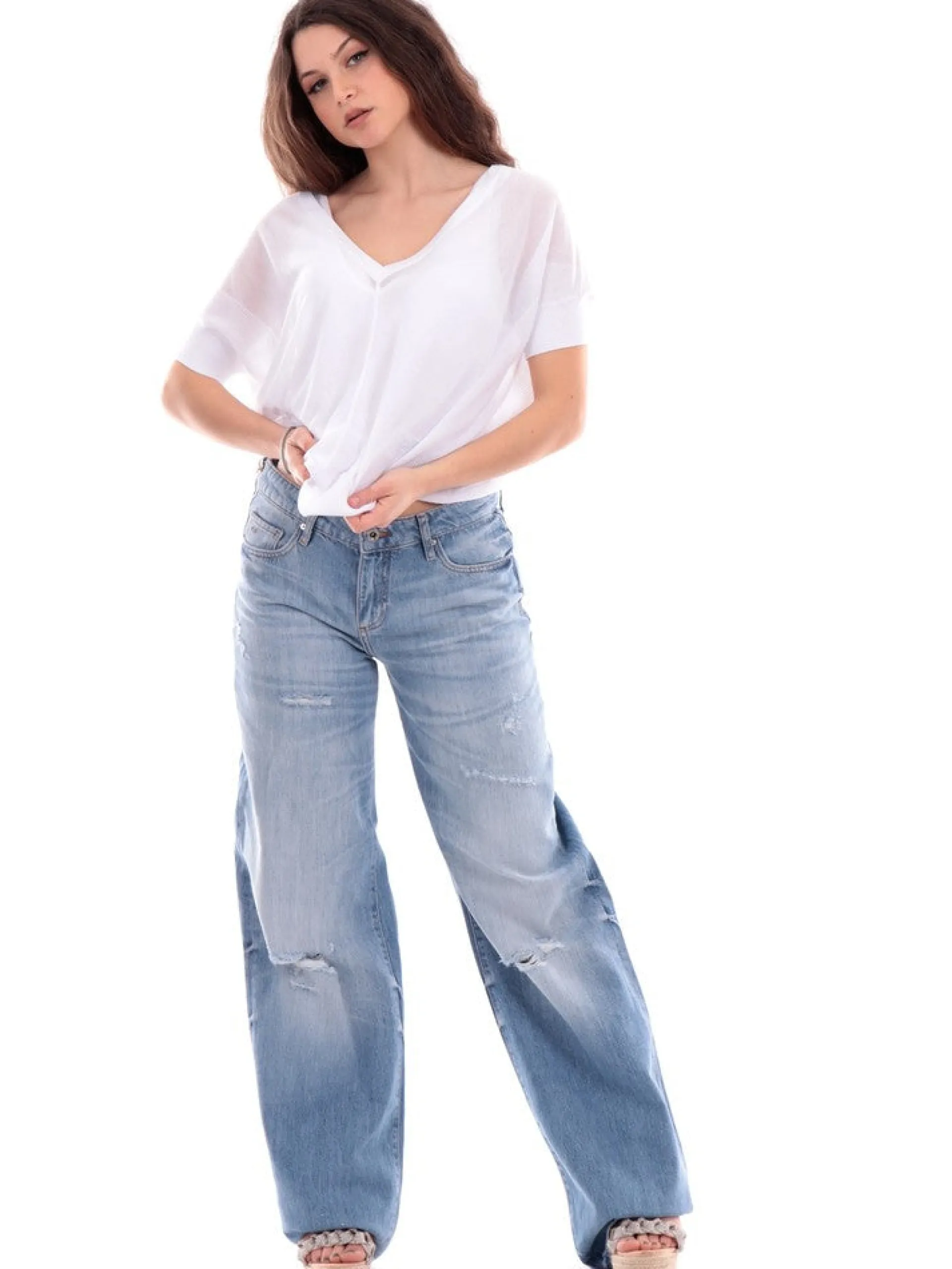 ARMANI EXCHANGE Jeans*Jeans da donna Low Rise Relaxed 3DY52Y16GZ