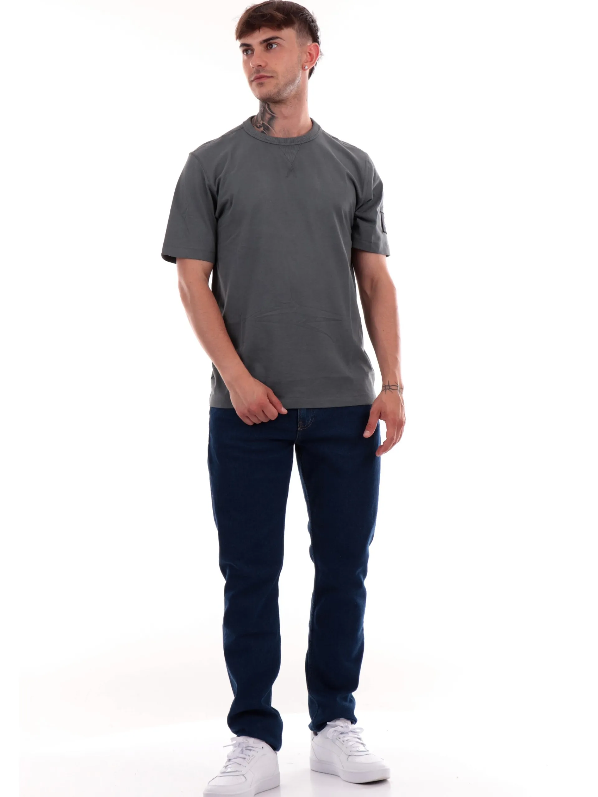 CALVIN KLEIN Jeans*Jeans blu scuro da uomo Slim Taper J30J325888