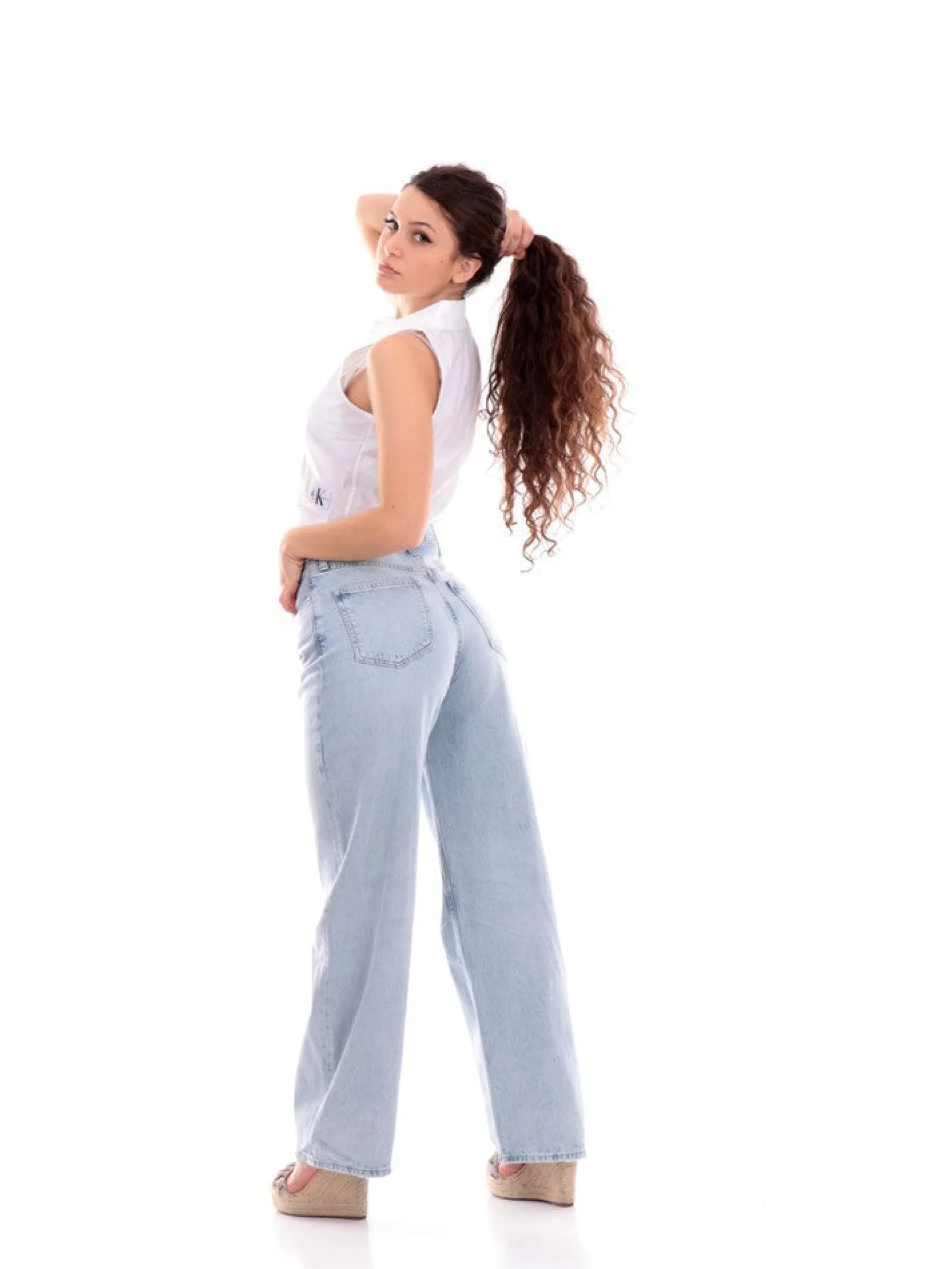 CALVIN KLEIN Jeans*Jeans da donna High Rise Relaxed J20J223427