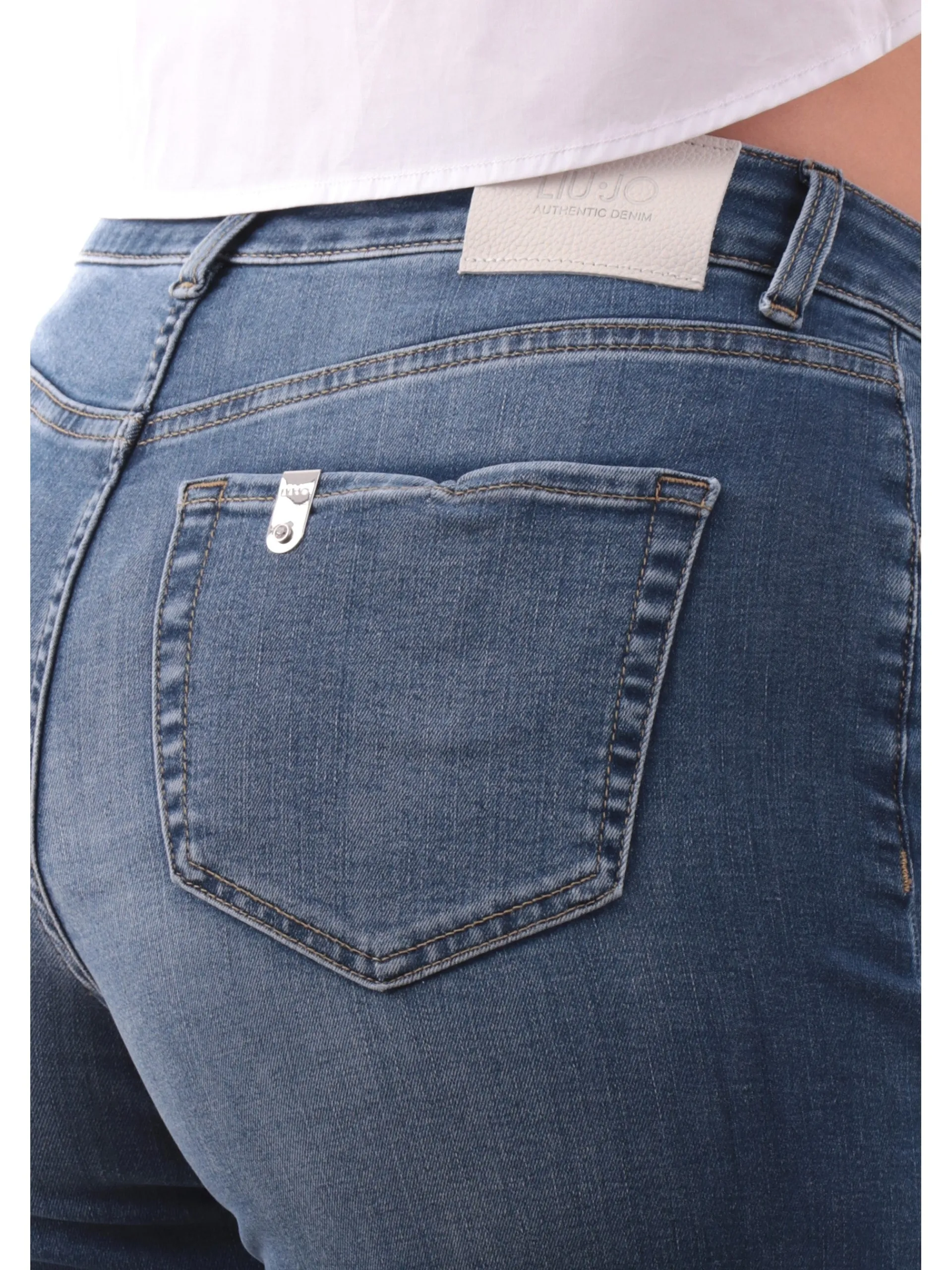 LIU JO MILANO Jeans*Jeans flare Liu Jo crop da donna Authentic UA5161DS800