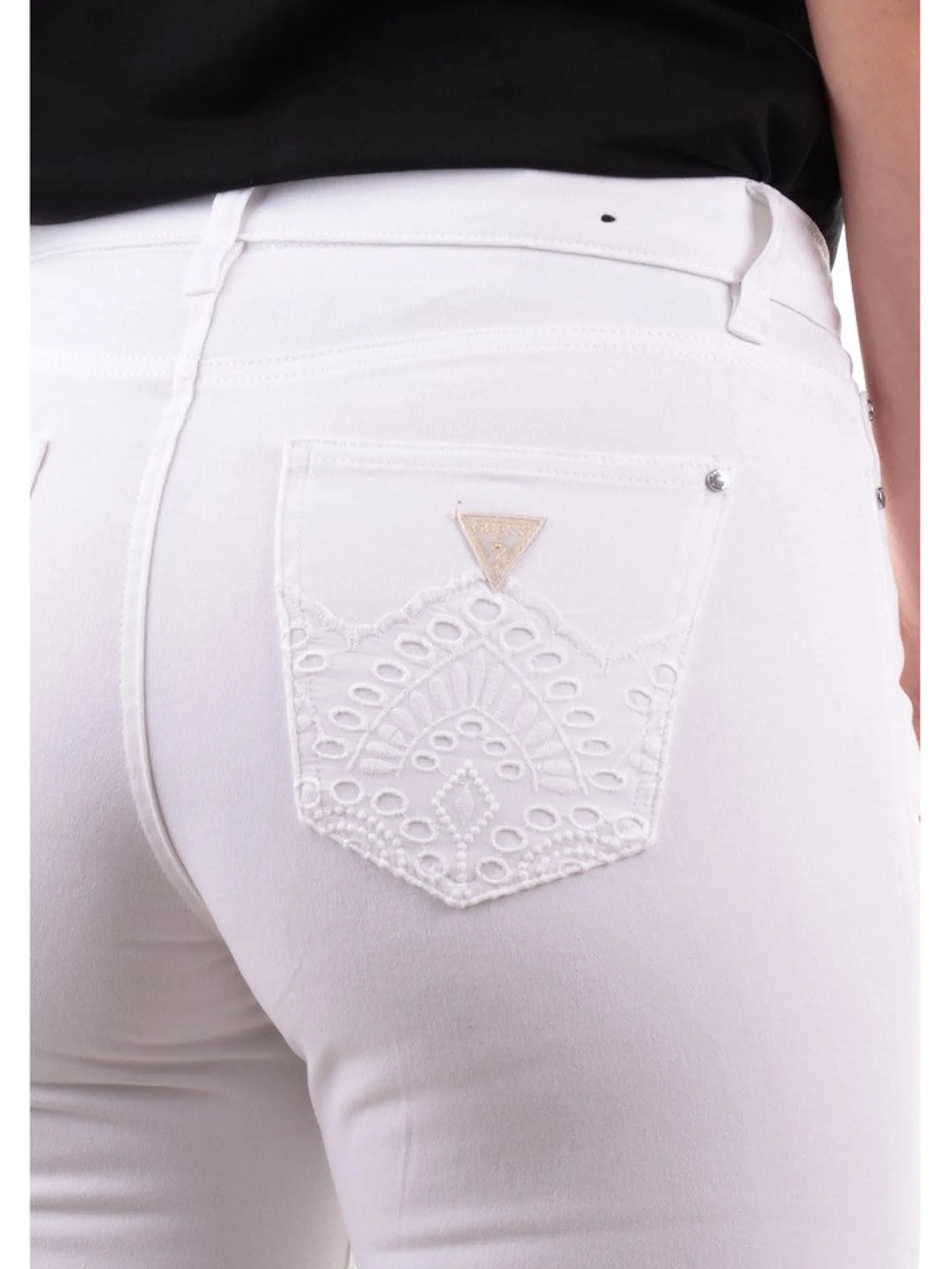 GUESS Jeans*Jeans bianchi da donna Sexi Flare W4GA0LD4MW4