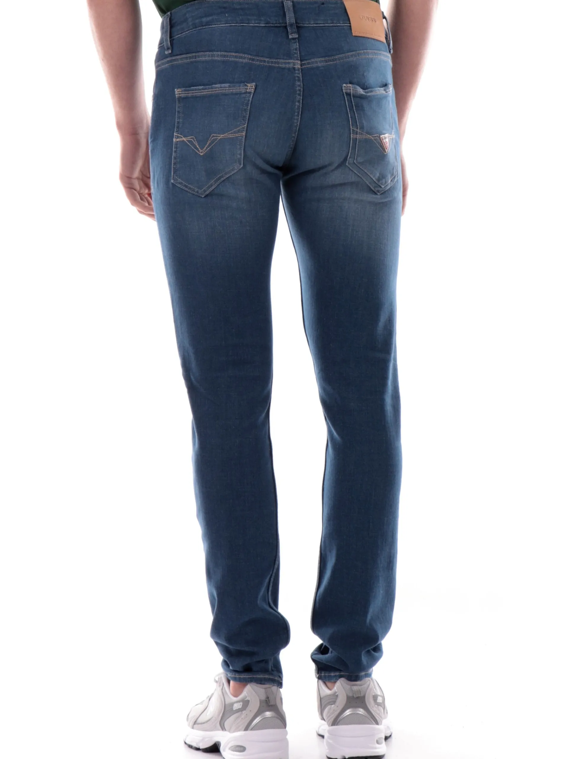GUESS Jeans*Jeans Miami blu da uomo Skinny M5RAN1D5KS1