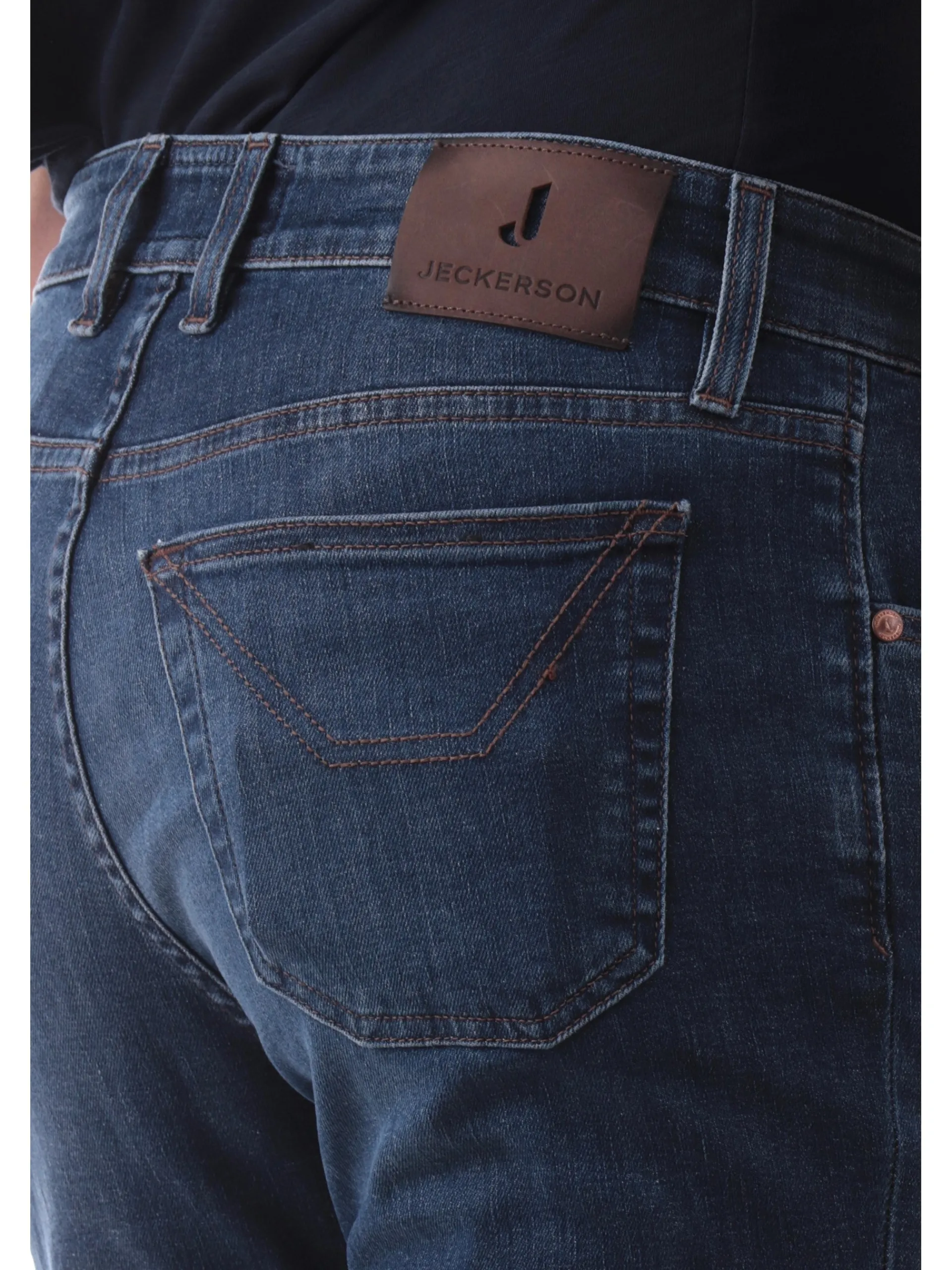 JECKERSON Jeans*Jeans Jordan blu da uomo Slim UPPA078DENI037 D108