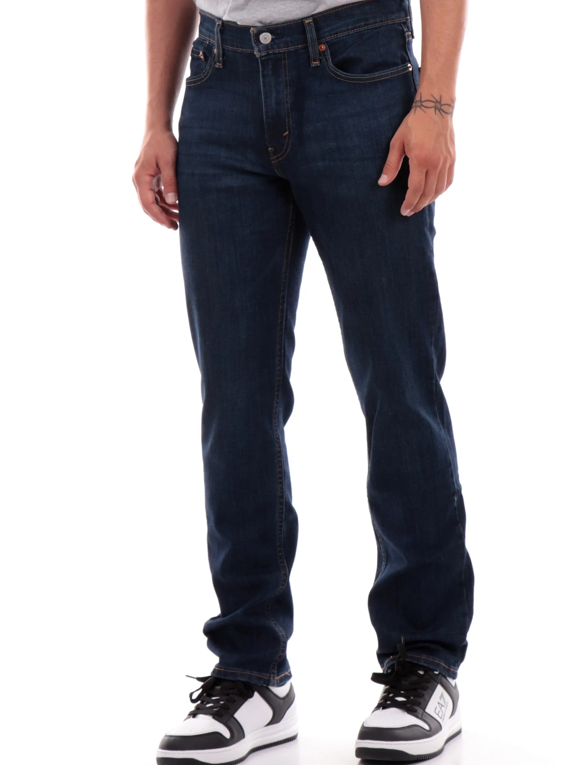 LEVIS Jeans*Jeans Levi's 511 blu scuro da uomo Slim 045114