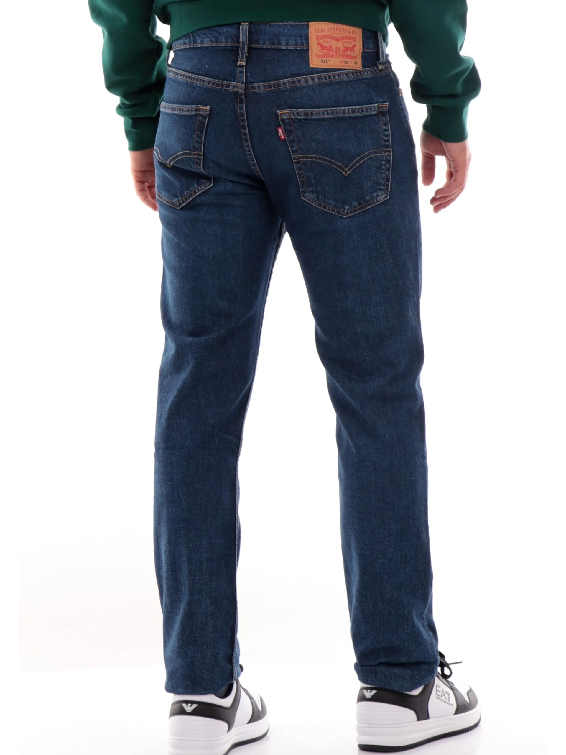 LEVIS Jeans*Jeans Levi's 511 Slim blu da uomo 045115